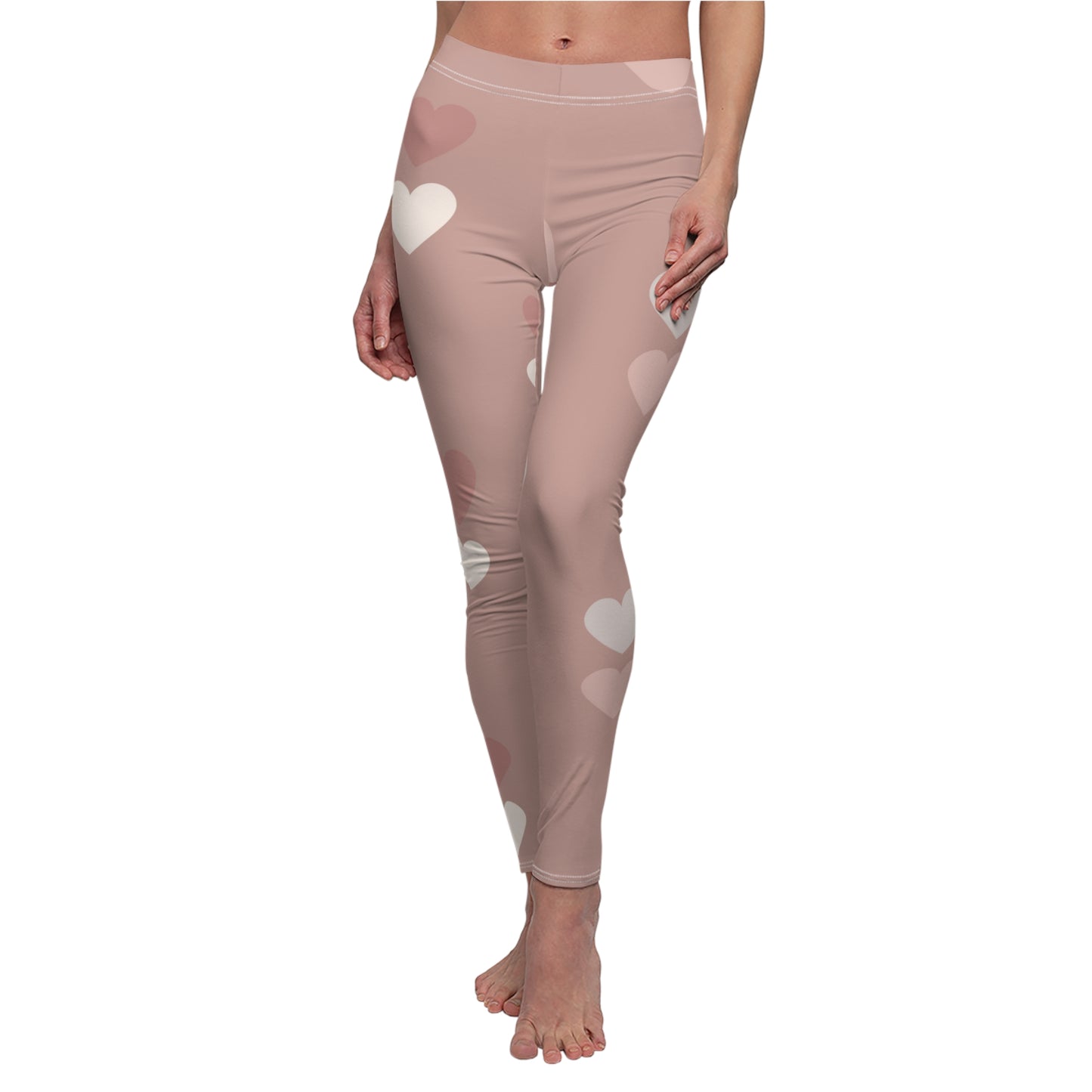Women's Casual | Heart Print Leggings
