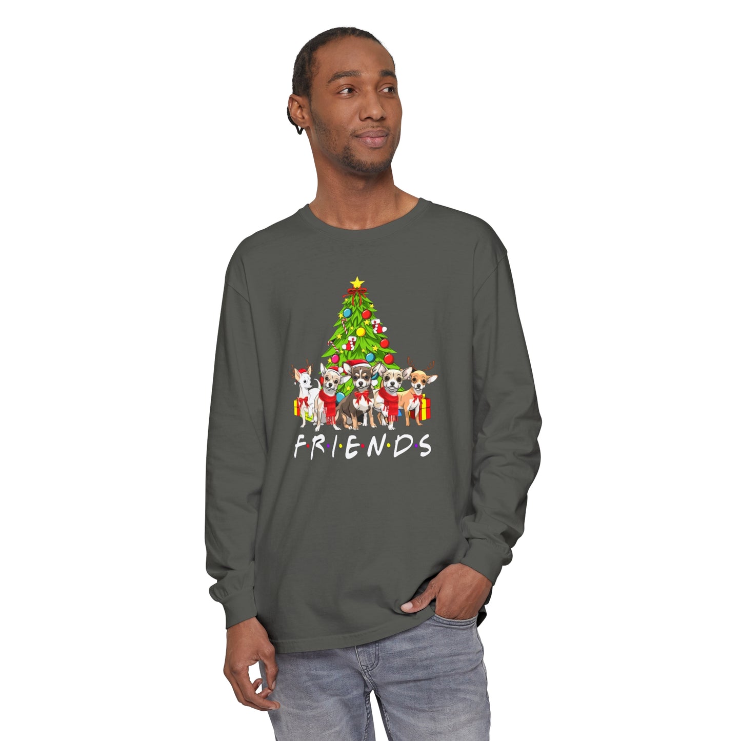 Friends Christmas Long Sleeve T-Shirt