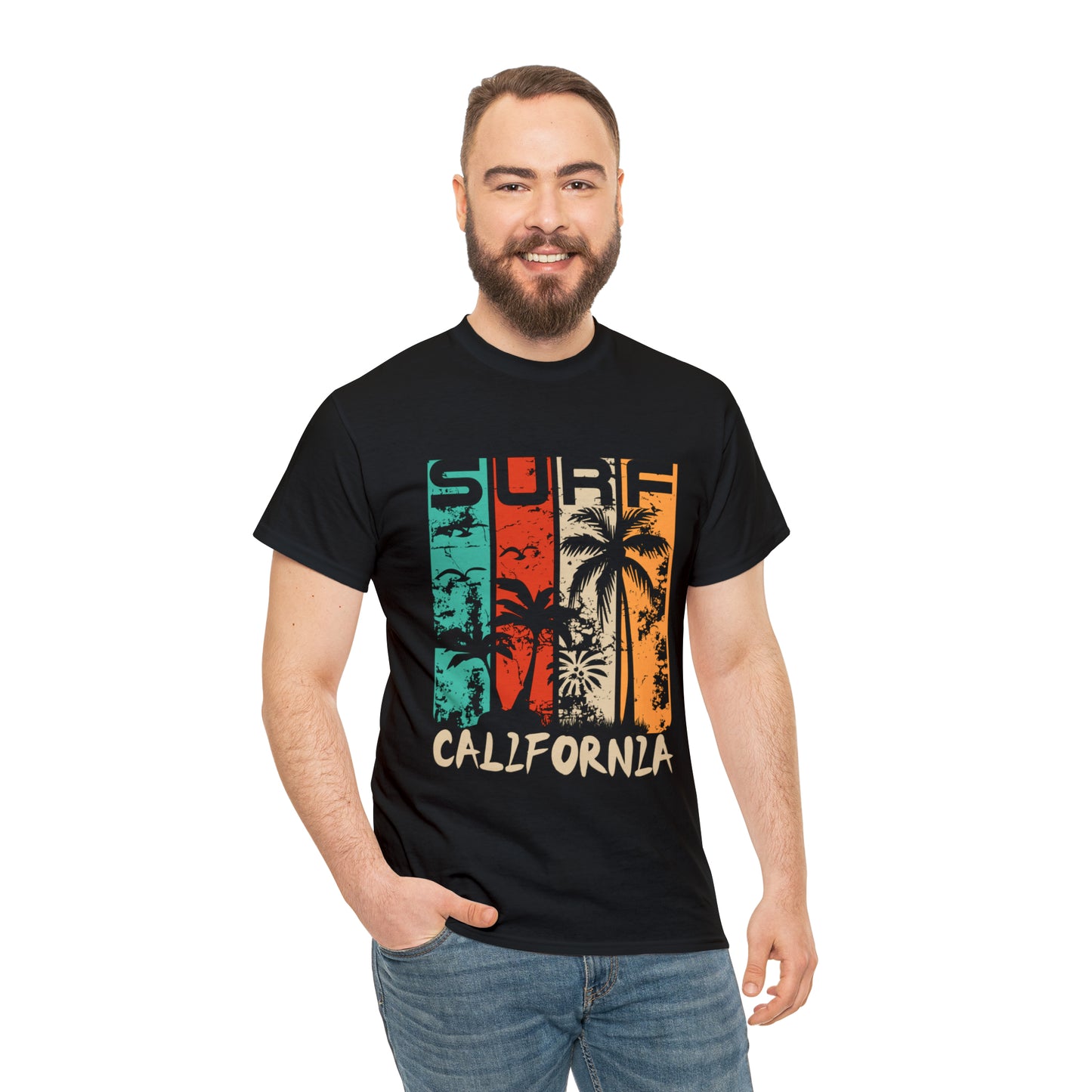 Surf California Cotton Tee