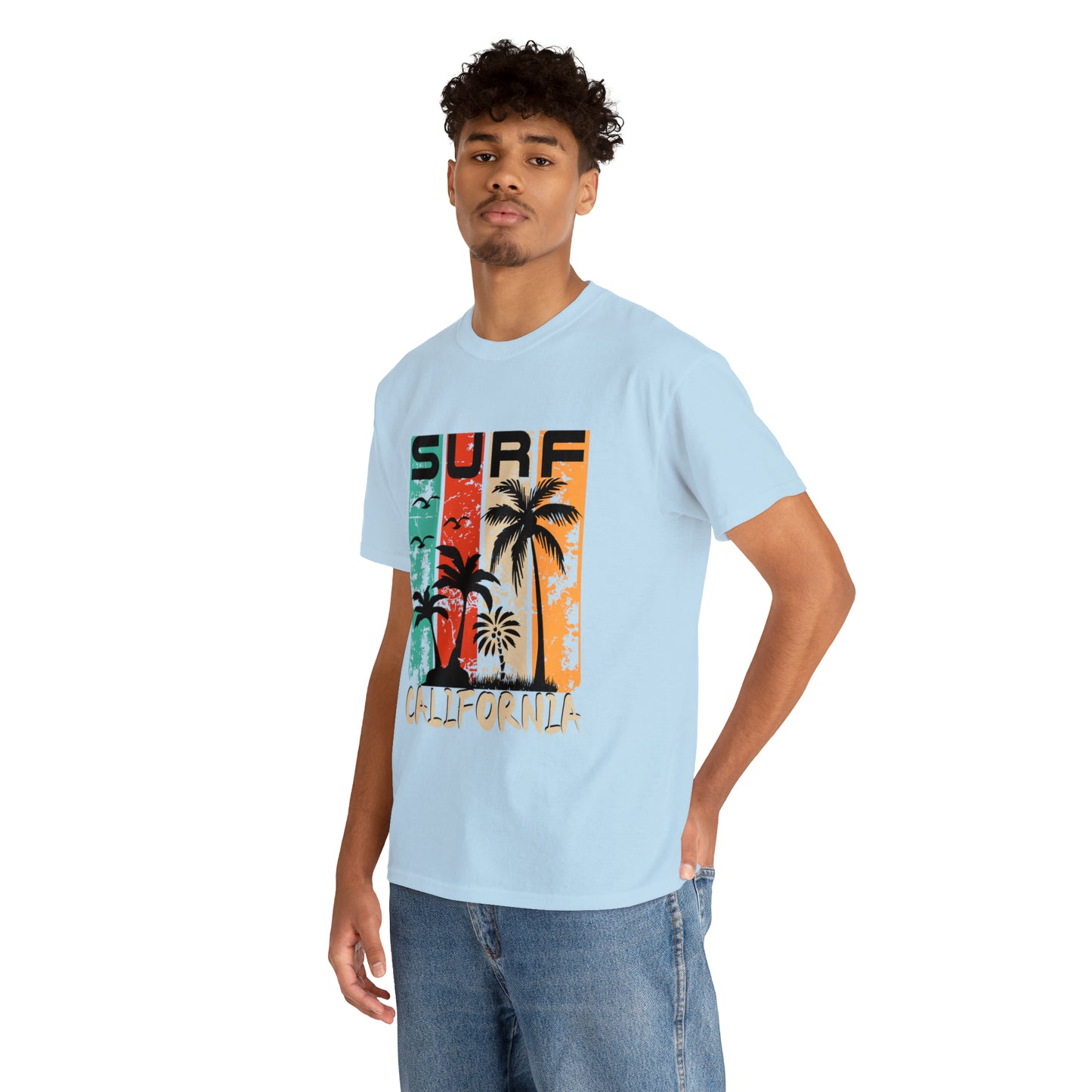 Surf California Cotton Tee