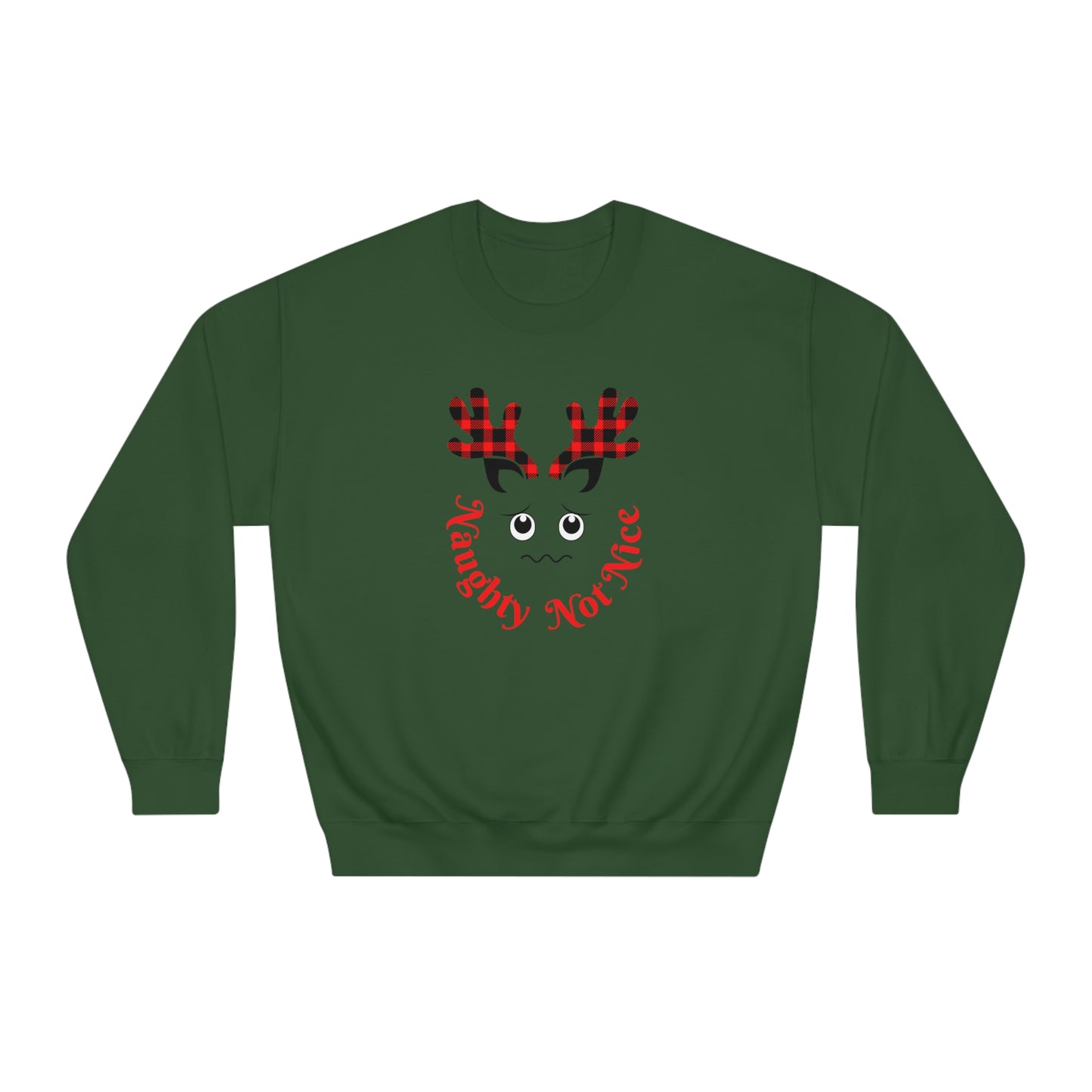 Naughty Not Nice | DryBlend® Crewneck Sweatshirt