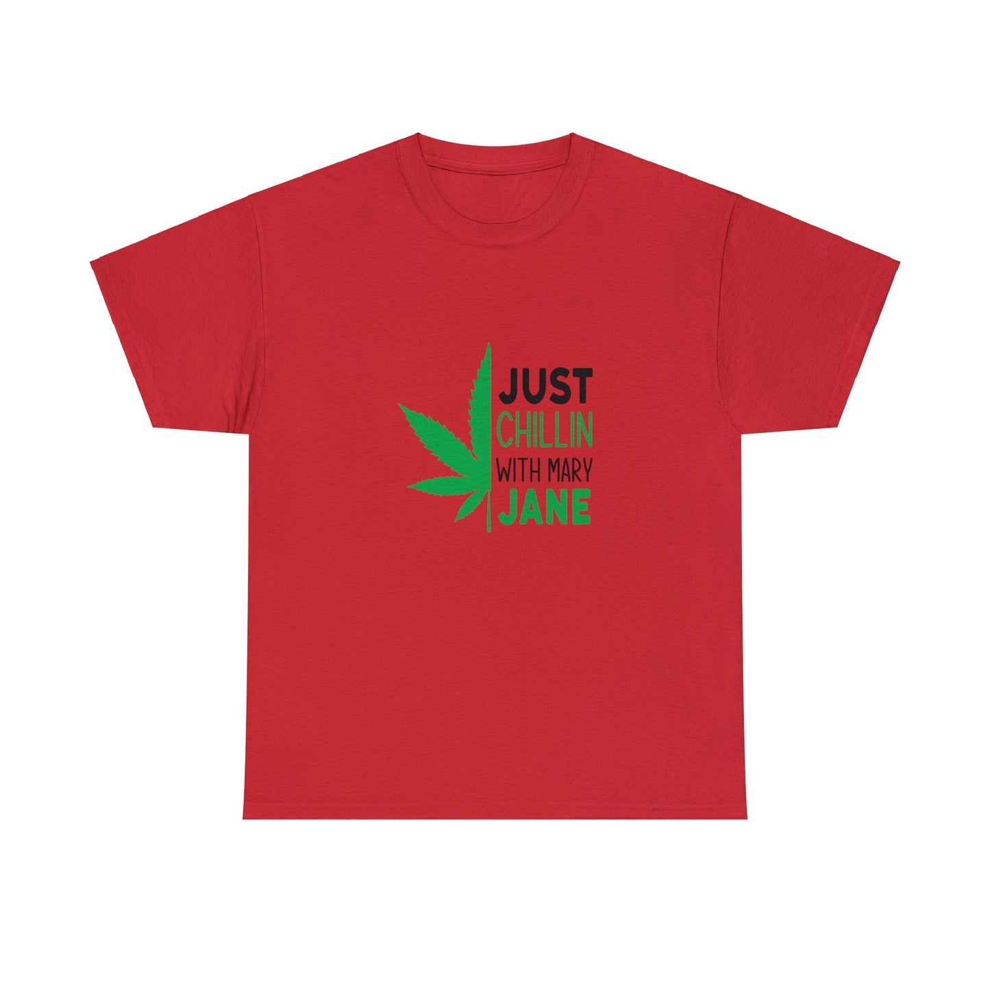 Just Chilling With Mary Jane | Cotton Tee | Unisex Sizing