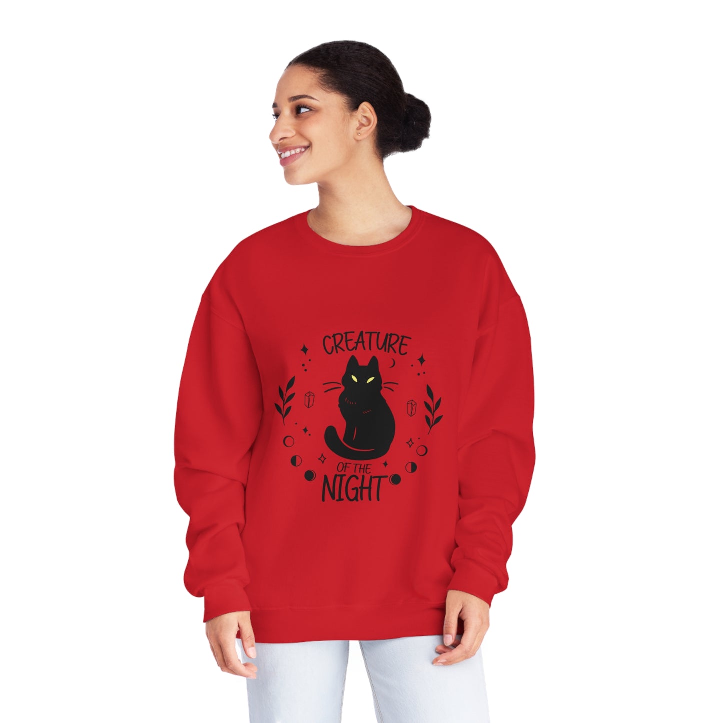 Creature Of The Night Crewneck Sweatshirt