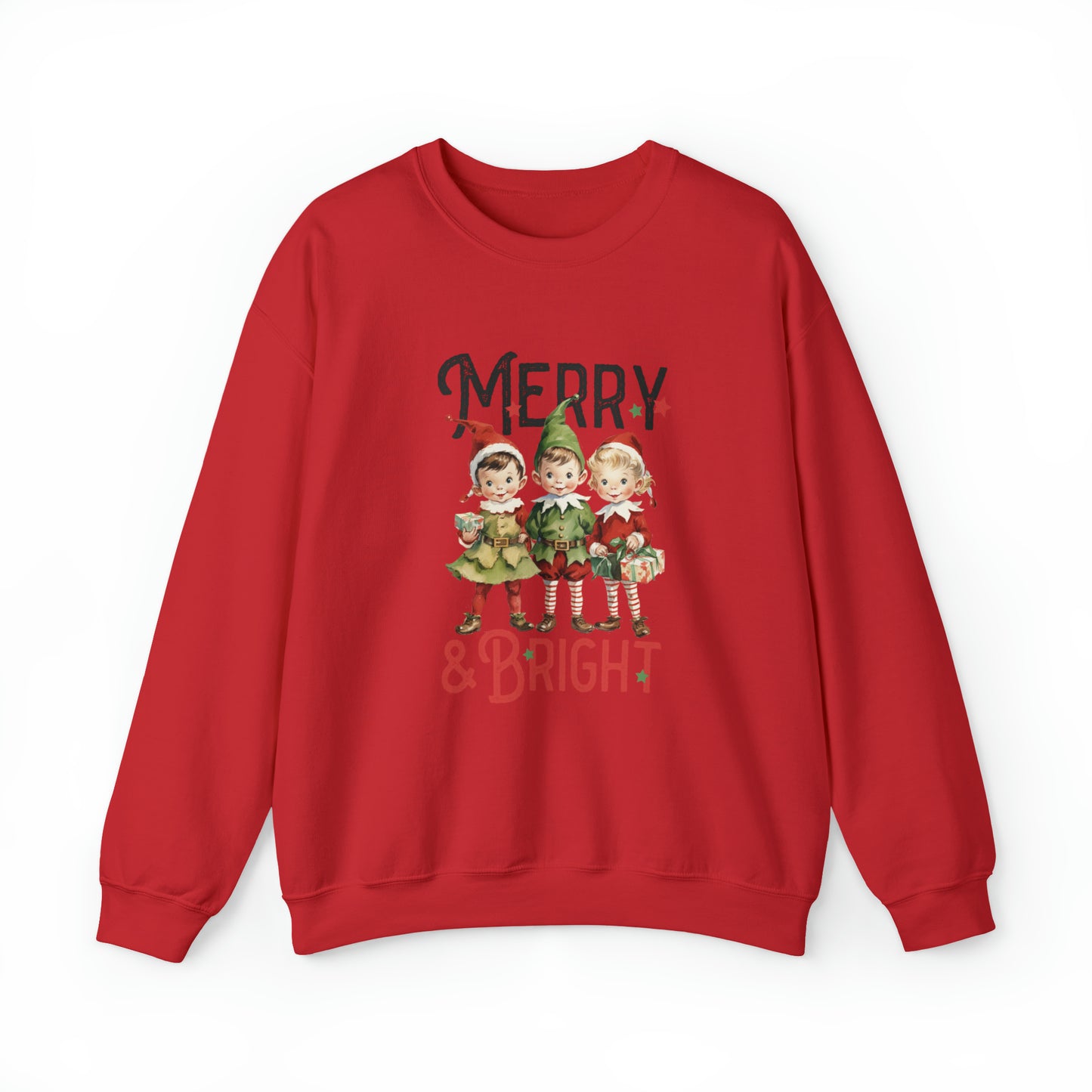 Merry & Bright Christmas | Crewneck Sweatshirt