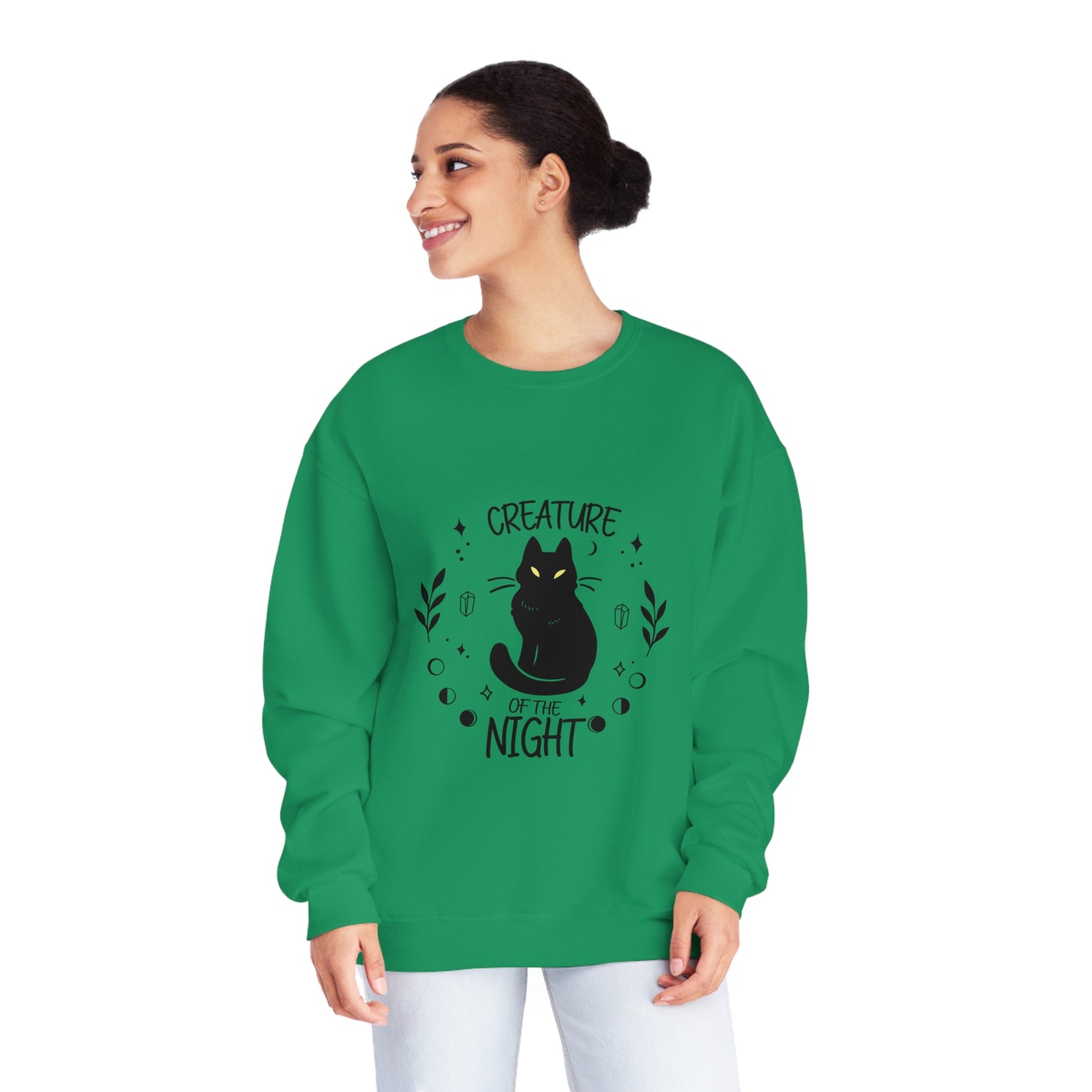 Creature Of The Night Crewneck Sweatshirt
