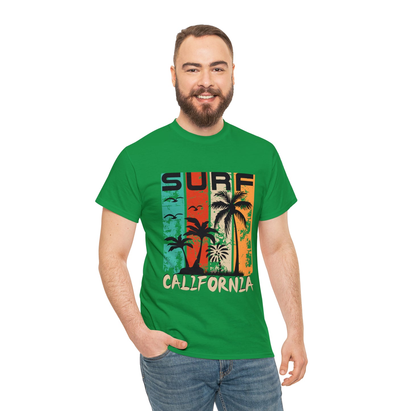 Surf California Cotton Tee