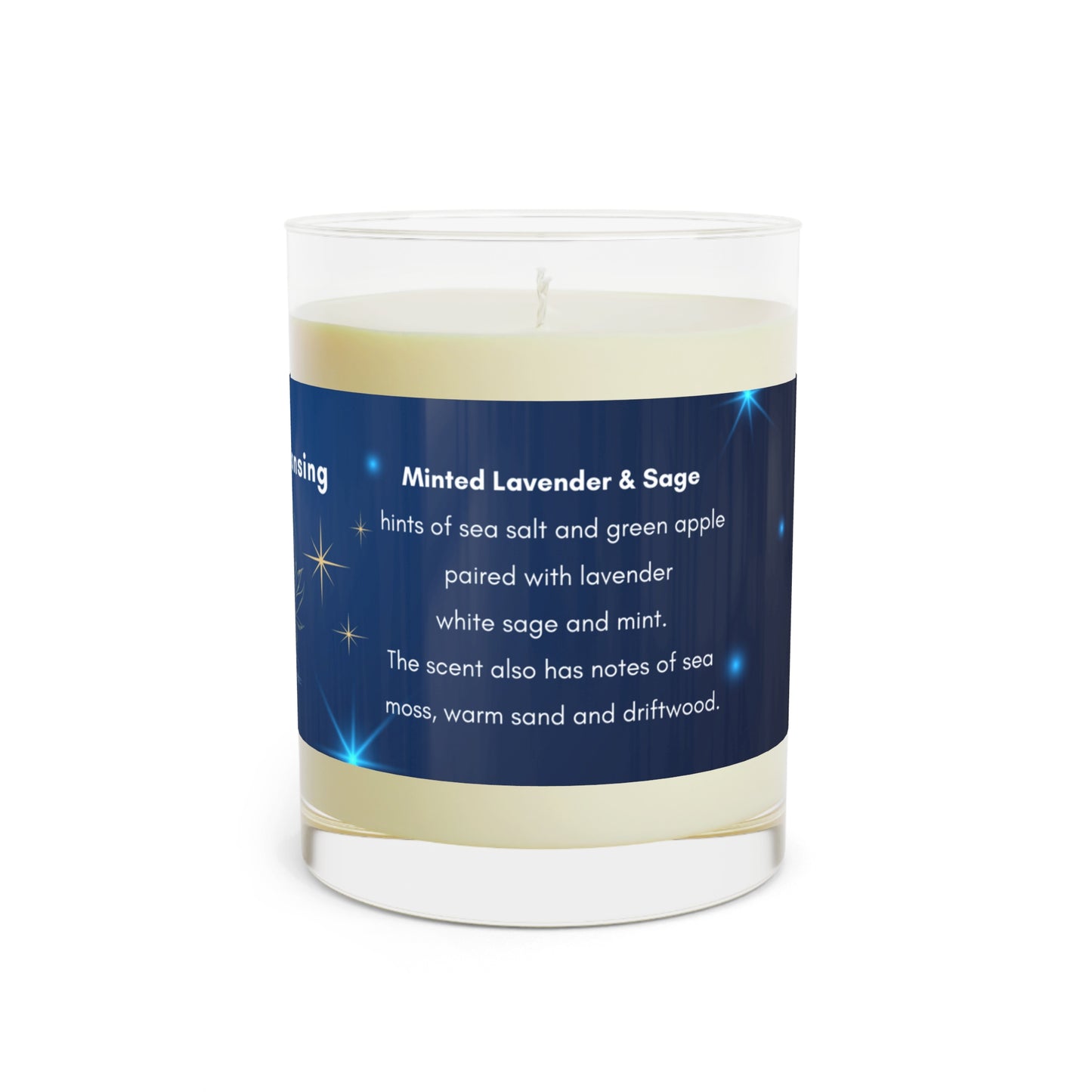 Aromatherapy | Aura Cleansing Scented Candle - Full Glass, 11oz