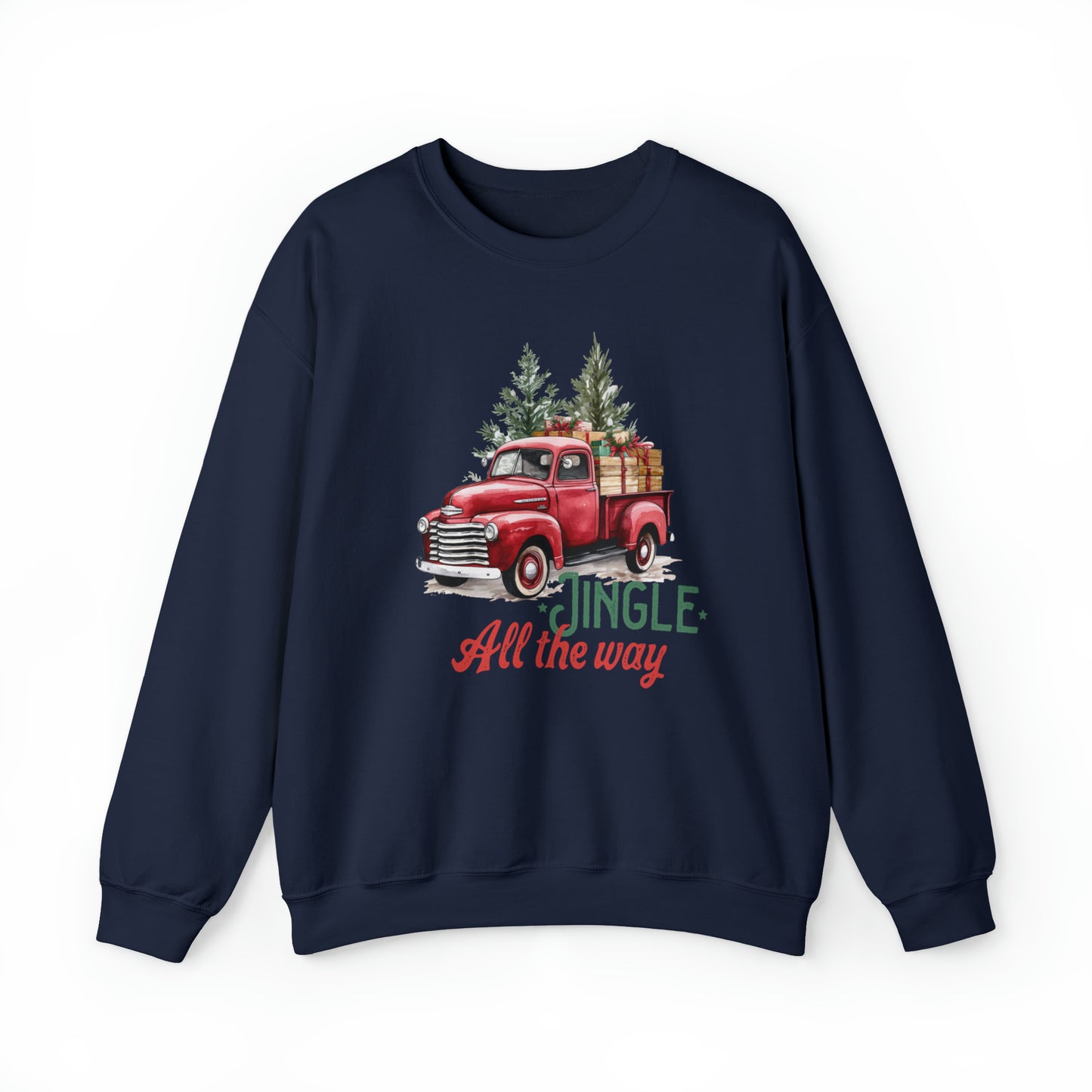 Jingle All The Way | Christmas Crewneck Sweatshirt