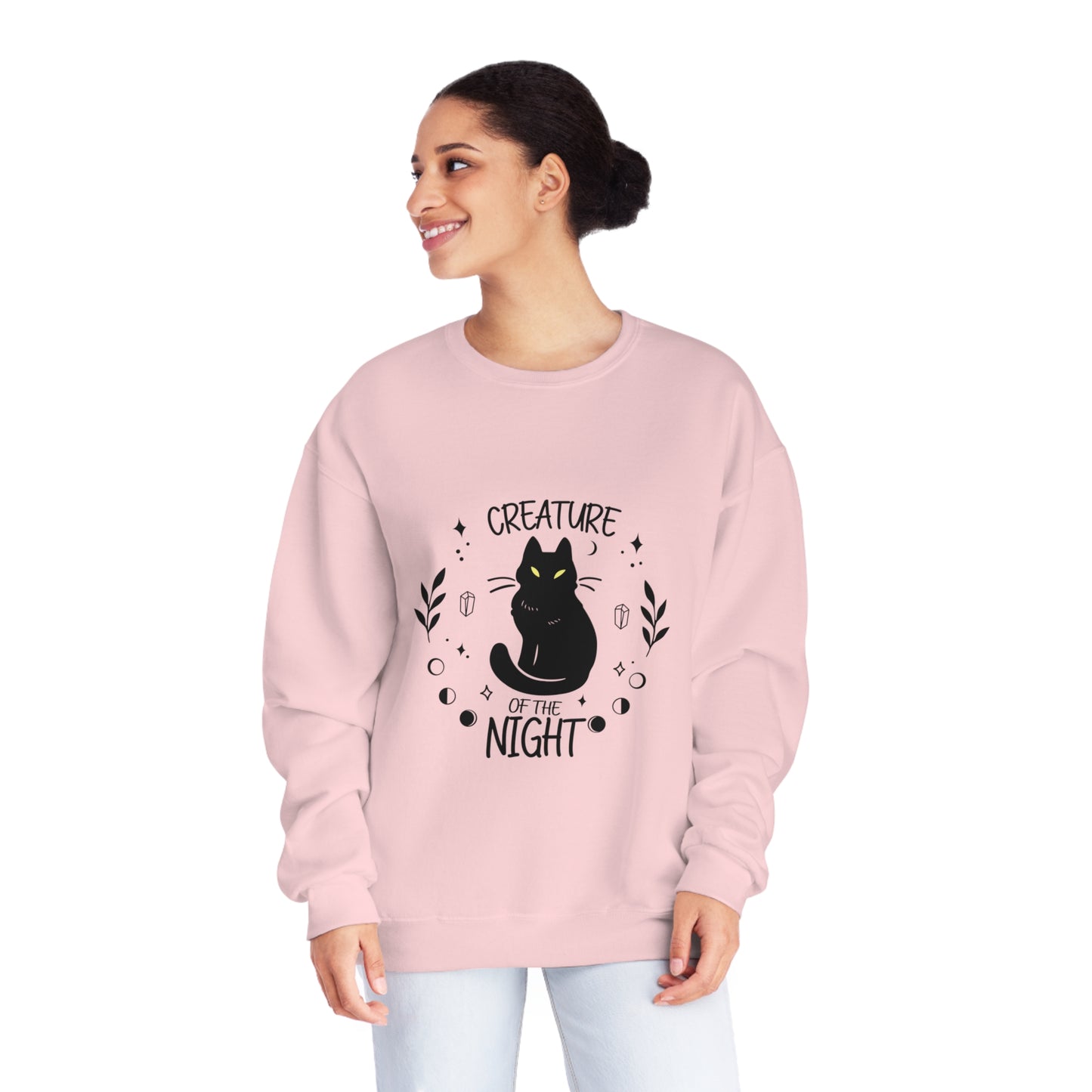 Creature Of The Night Crewneck Sweatshirt