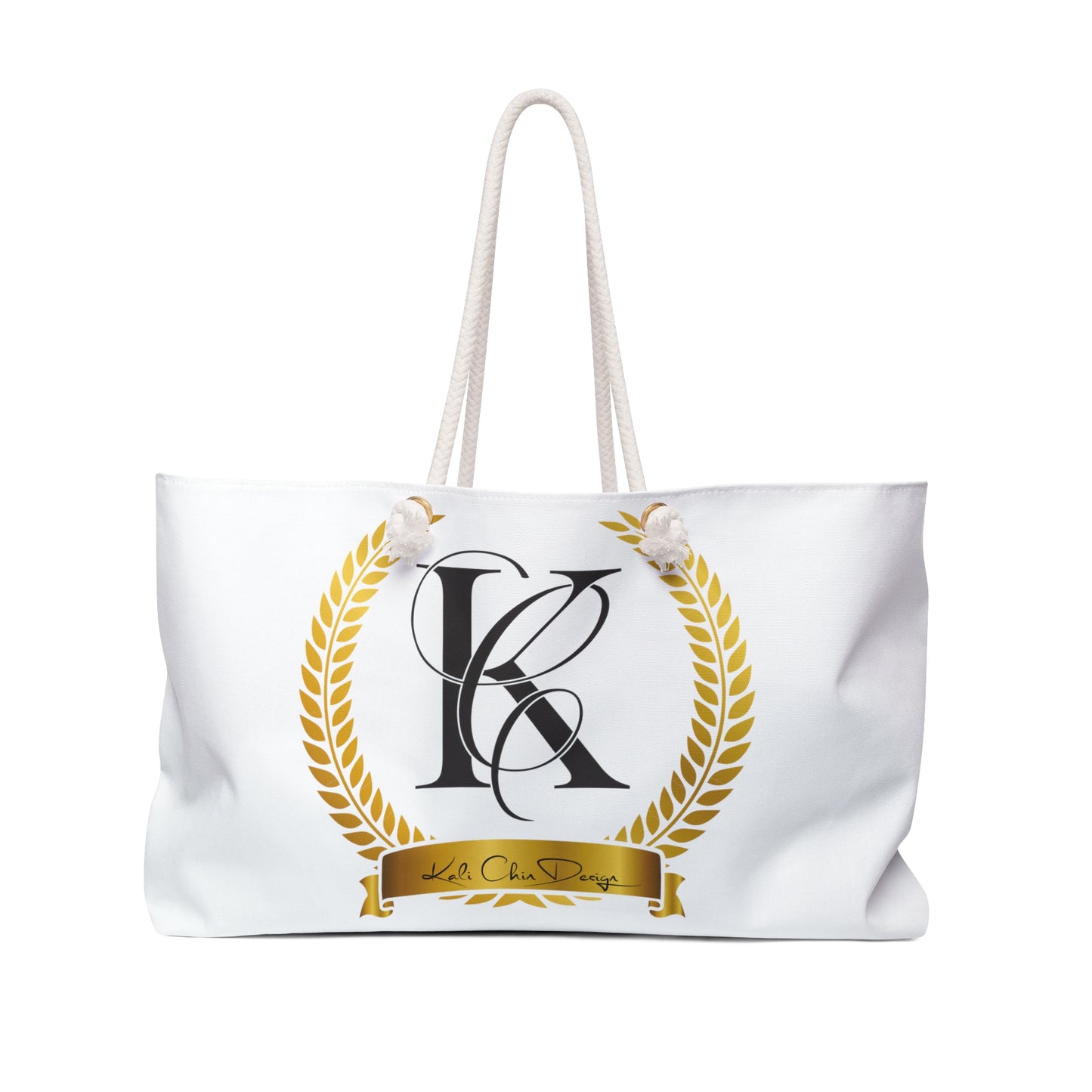 Kali Chin | Weekender Bag | White