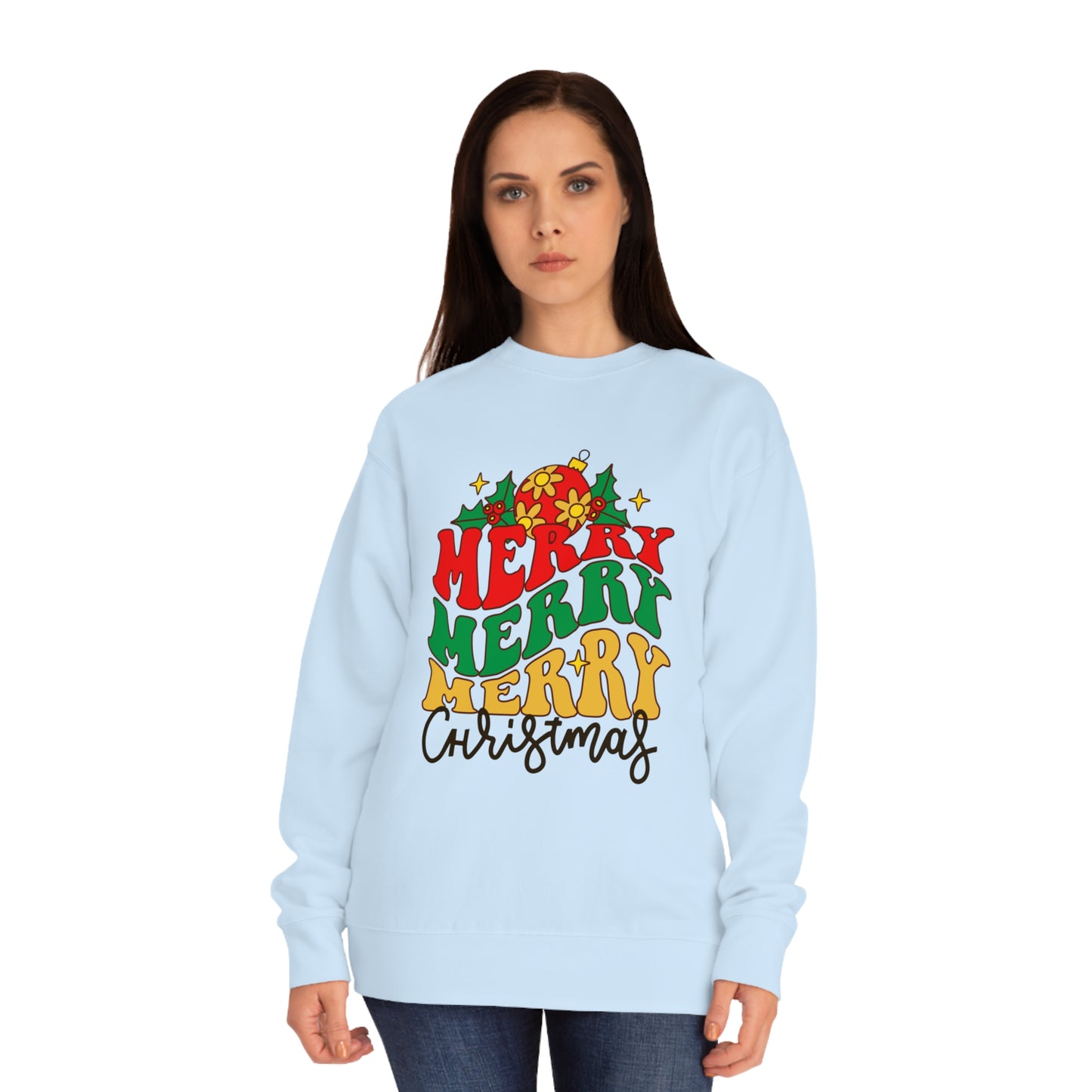 Unisex Merry Christmas Crew Sweatshirt