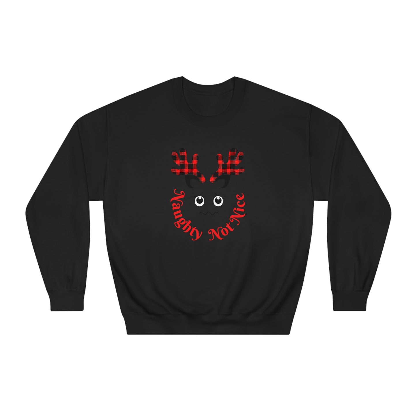 Naughty Not Nice | DryBlend® Crewneck Sweatshirt