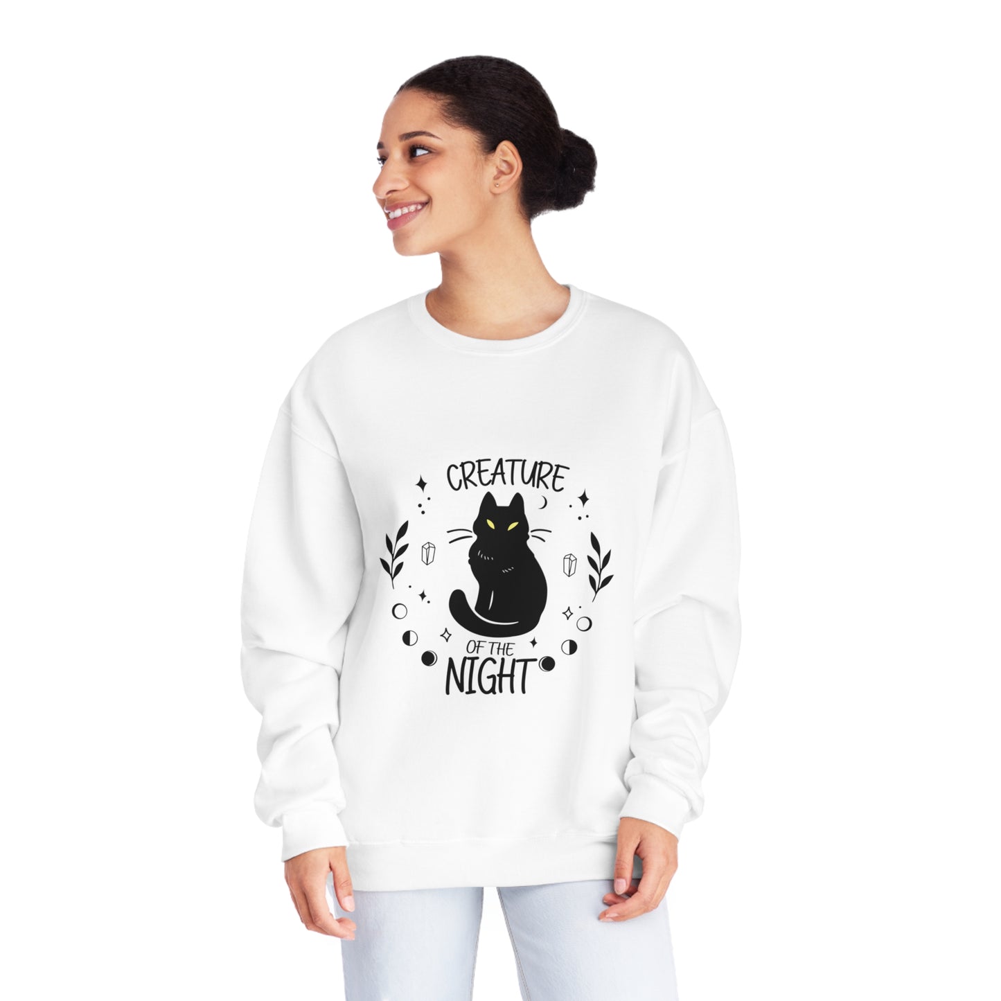 Creature Of The Night Crewneck Sweatshirt