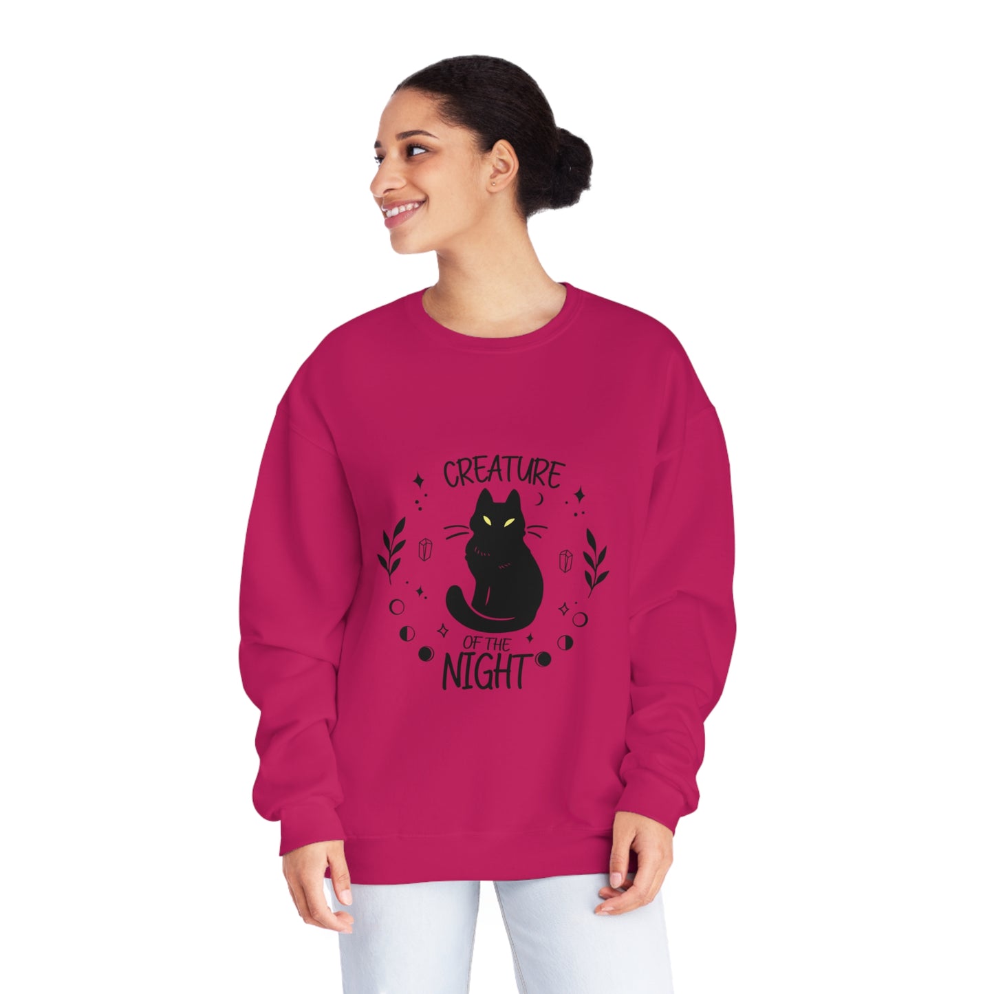 Creature Of The Night Crewneck Sweatshirt
