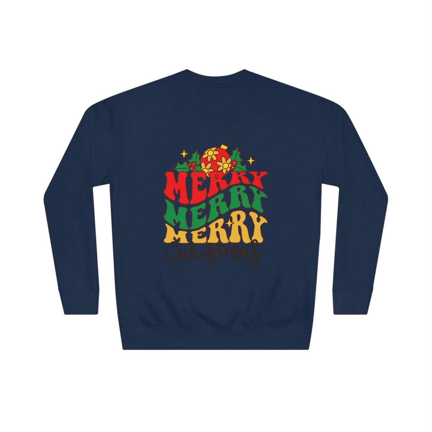 Unisex Merry Christmas Crew Sweatshirt