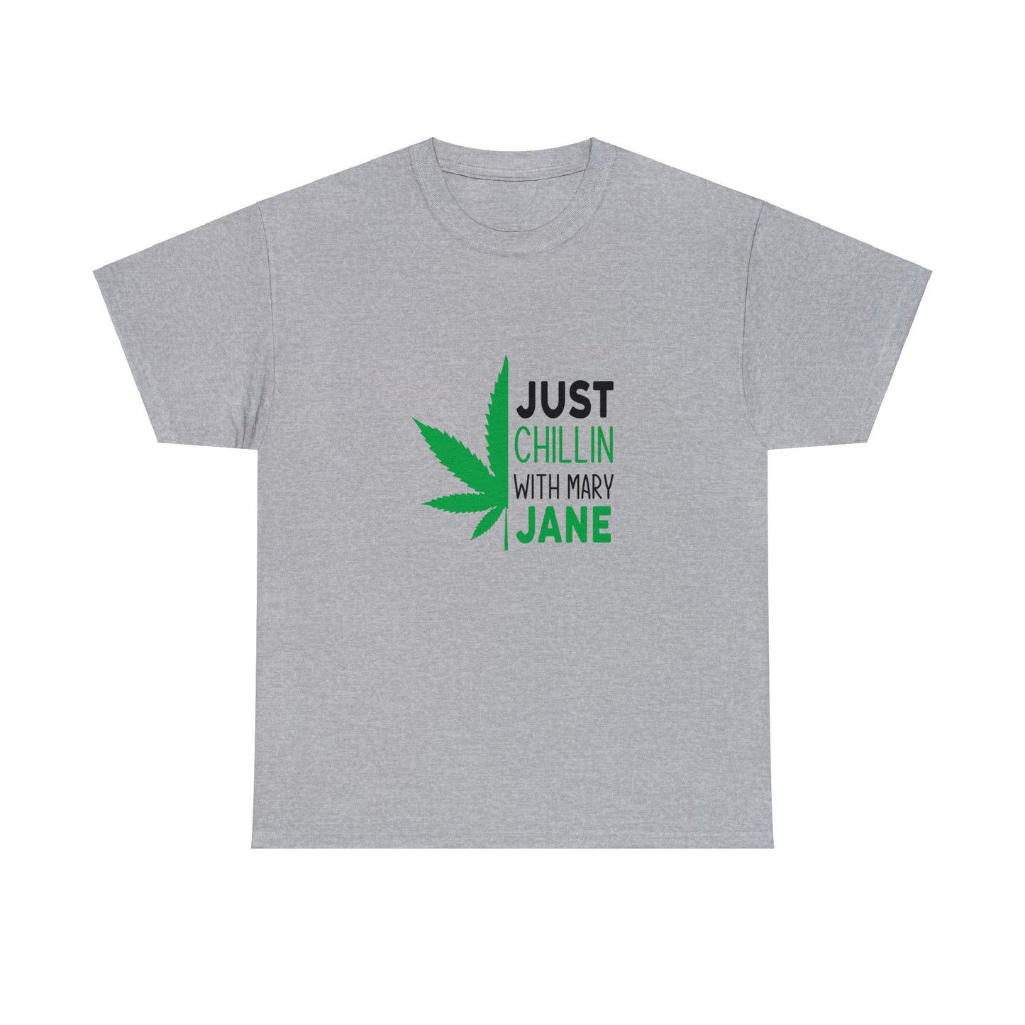 Just Chilling With Mary Jane | Cotton Tee | Unisex Sizing