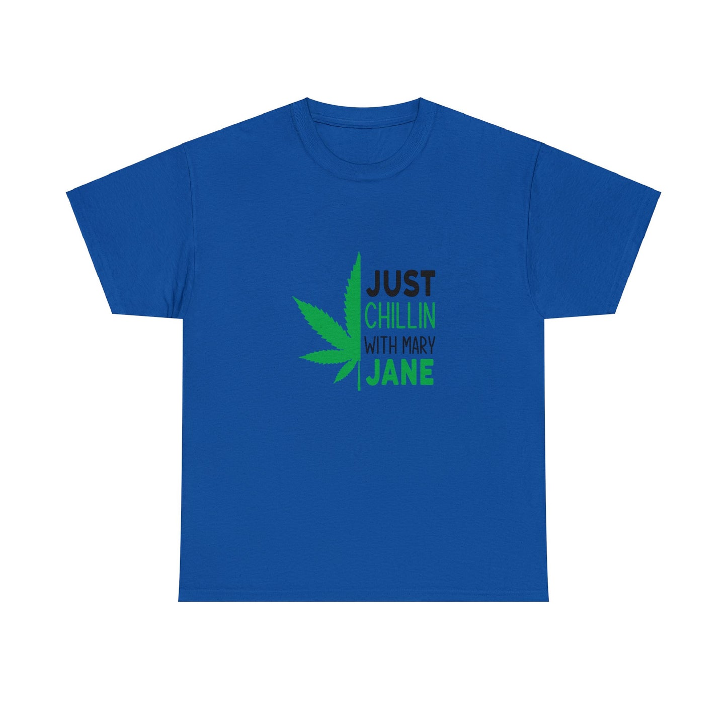 Just Chilling With Mary Jane | Cotton Tee | Unisex Sizing
