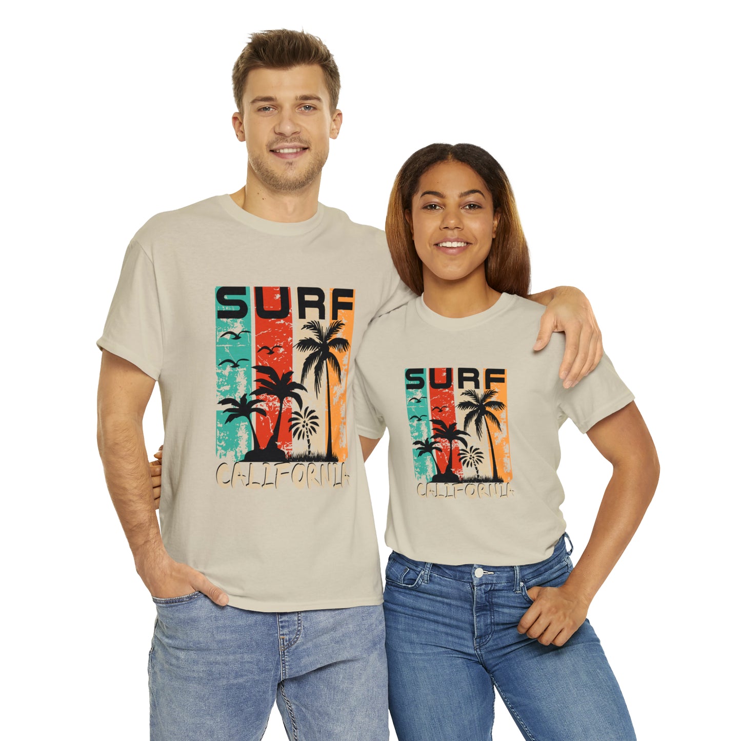 Surf California Cotton Tee