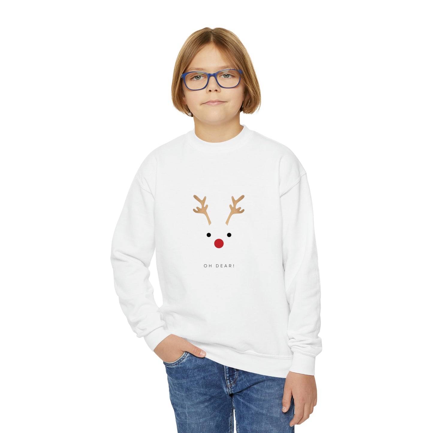 Unisex Oh Deer Crewneck Sweatshirt