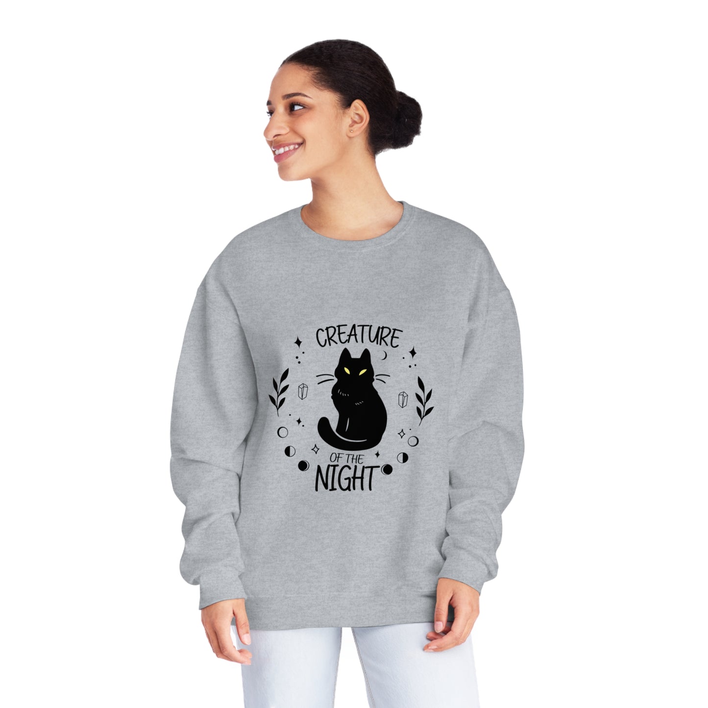 Creature Of The Night Crewneck Sweatshirt