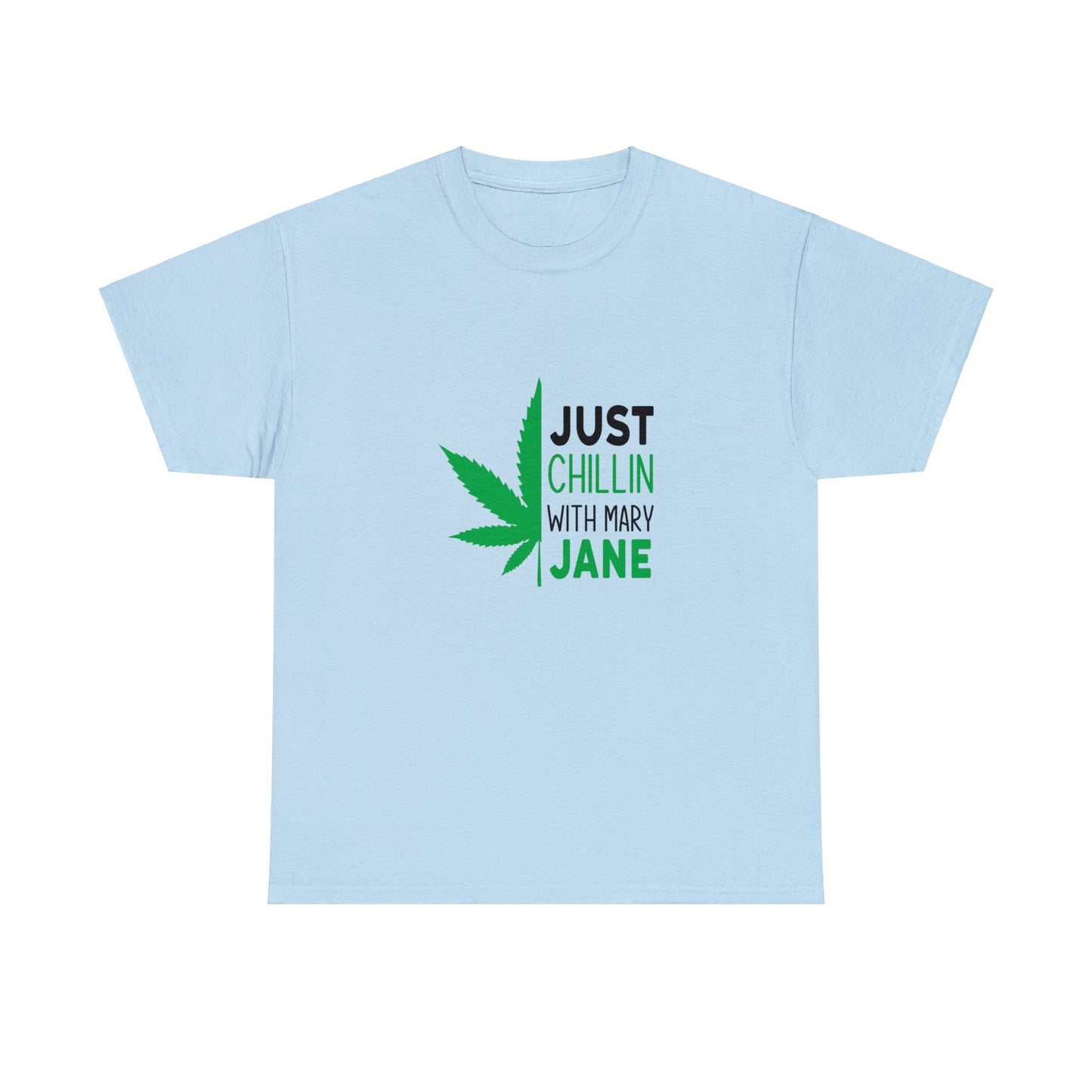 Just Chilling With Mary Jane | Cotton Tee | Unisex Sizing