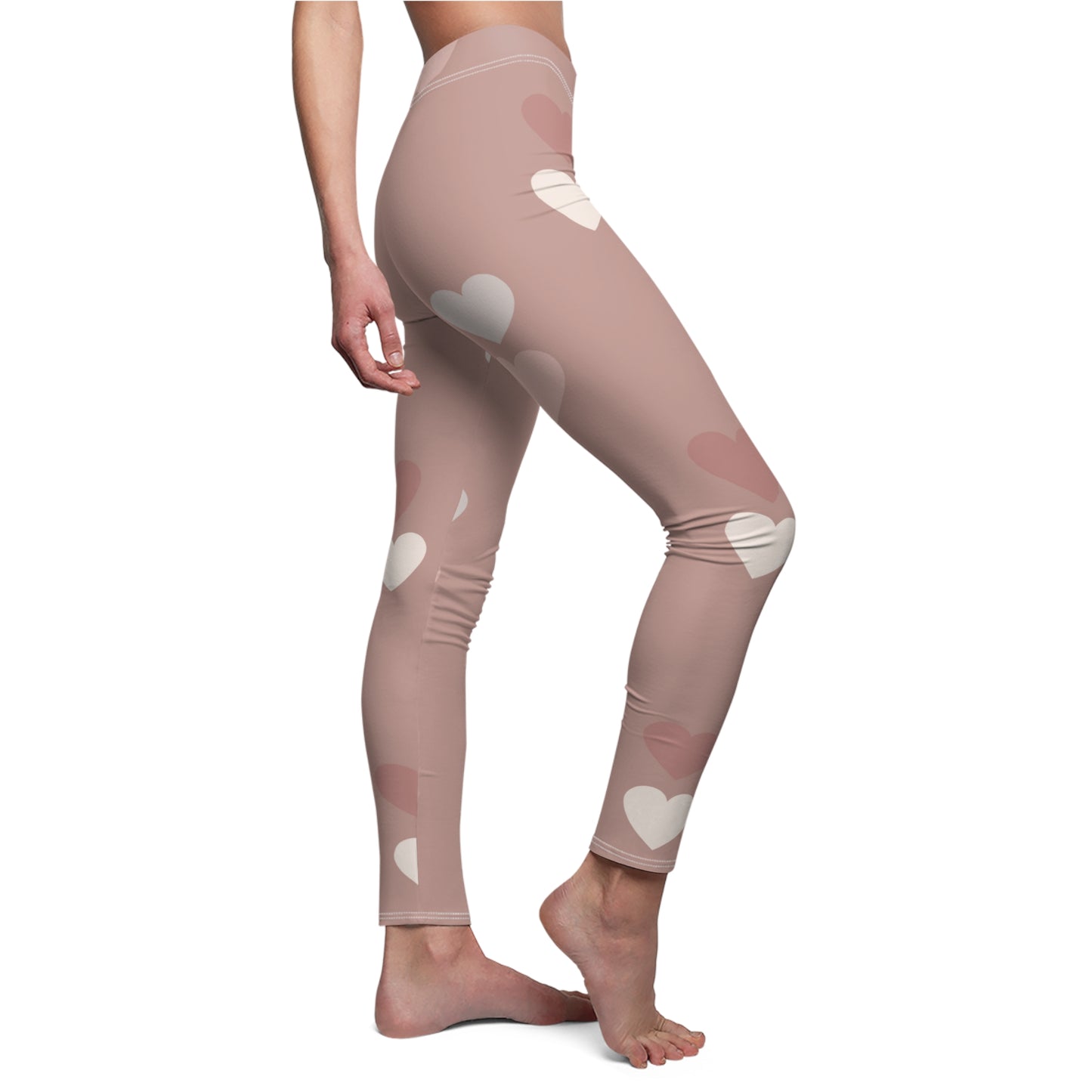 Women's Casual | Heart Print Leggings