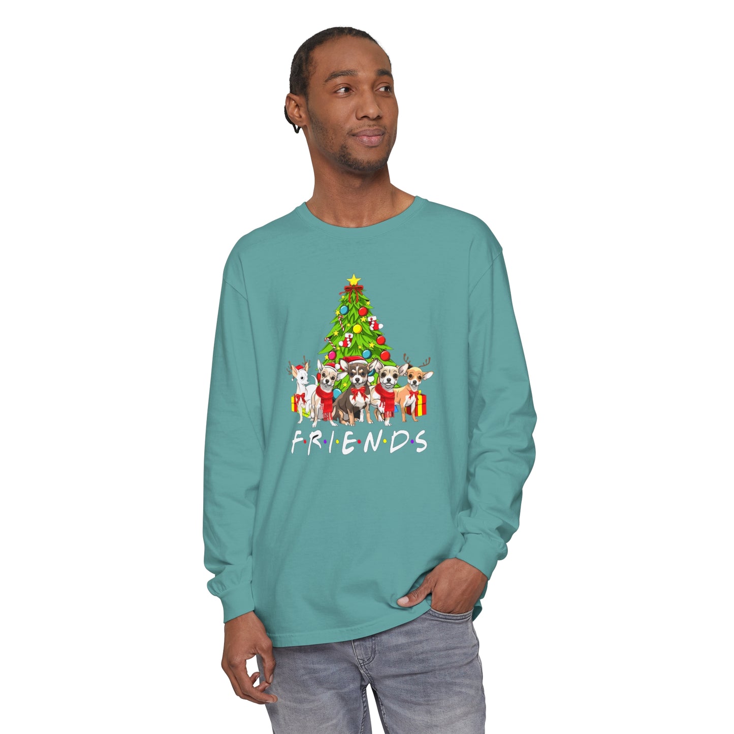 Friends Christmas Long Sleeve T-Shirt