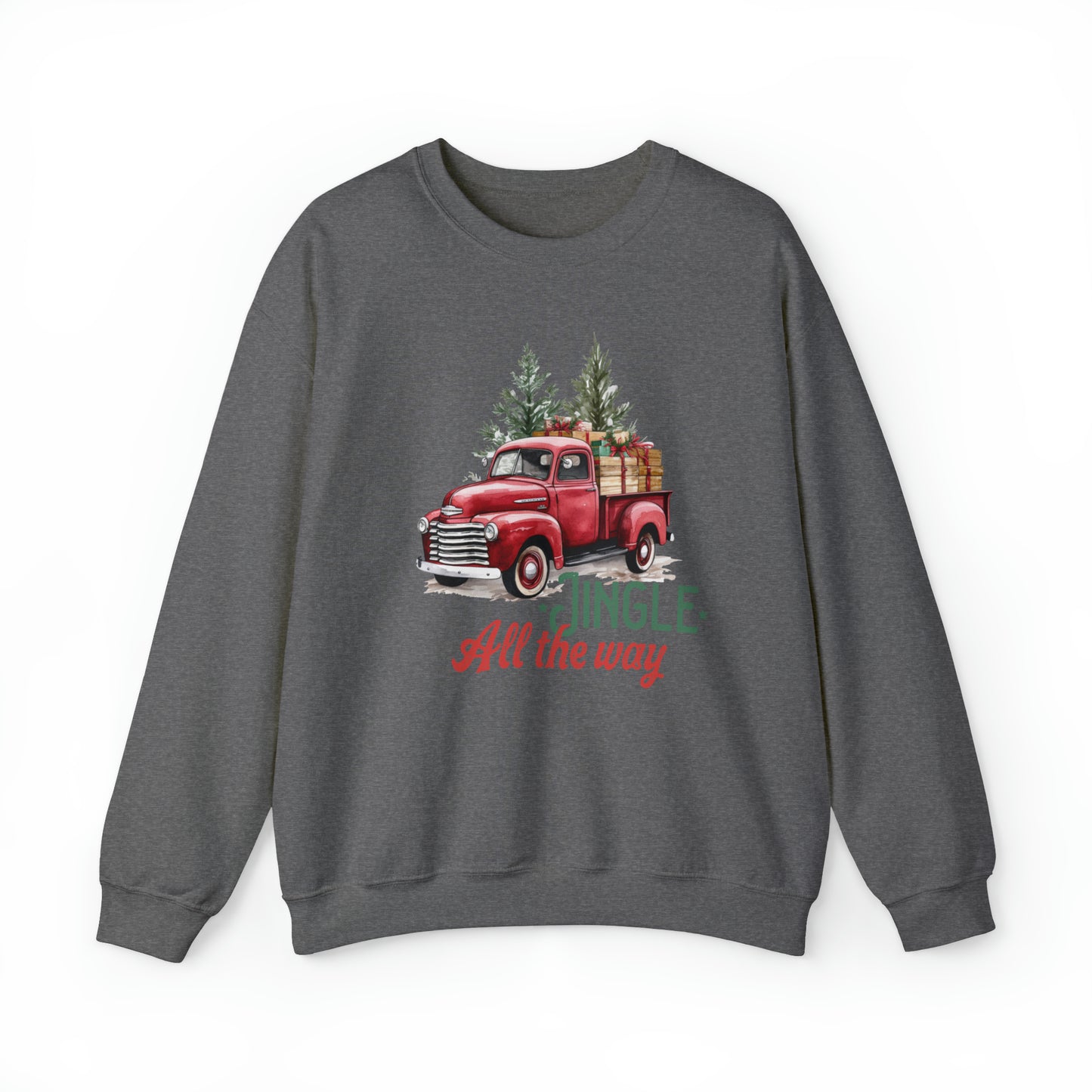 Jingle All The Way | Christmas Crewneck Sweatshirt