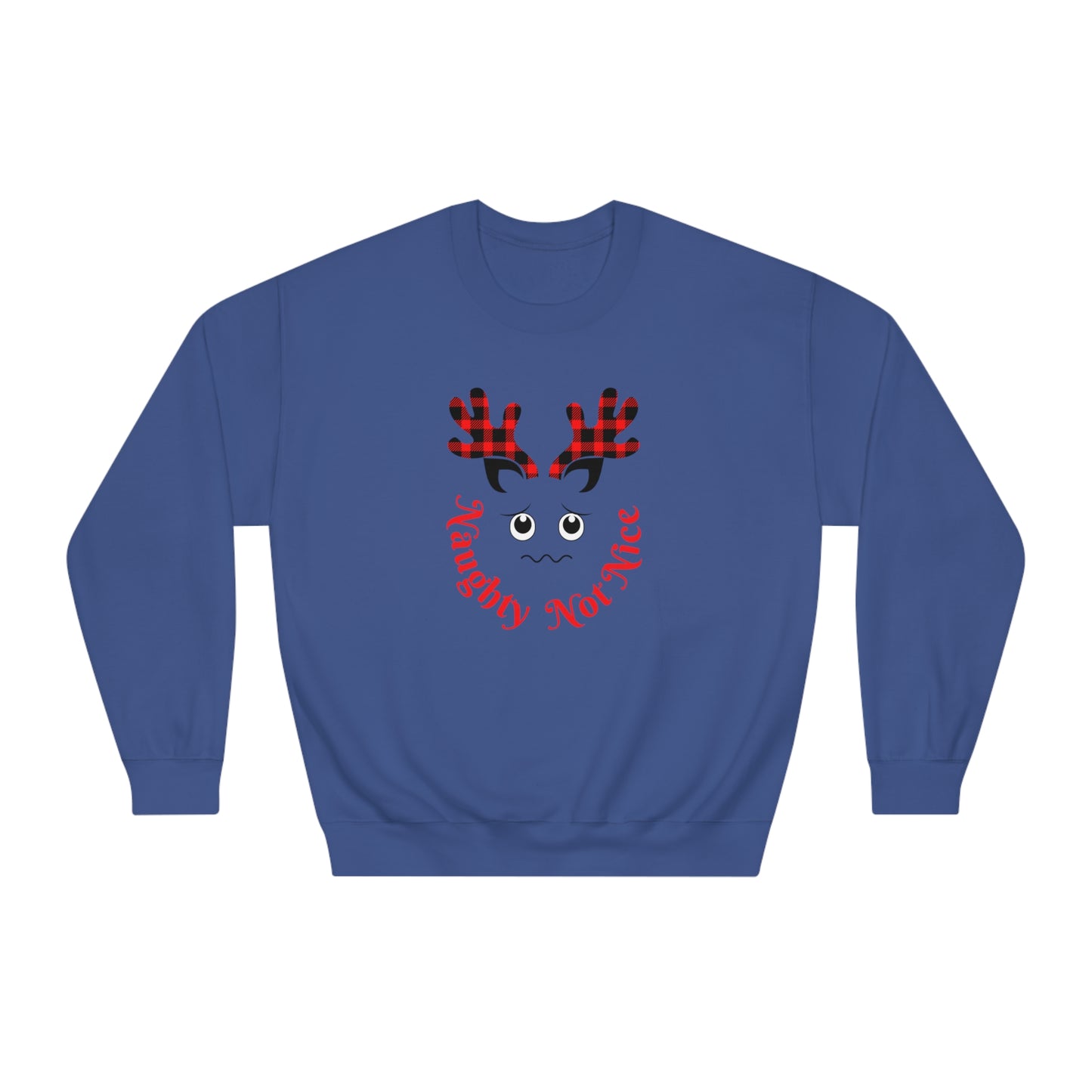 Naughty Not Nice | DryBlend® Crewneck Sweatshirt