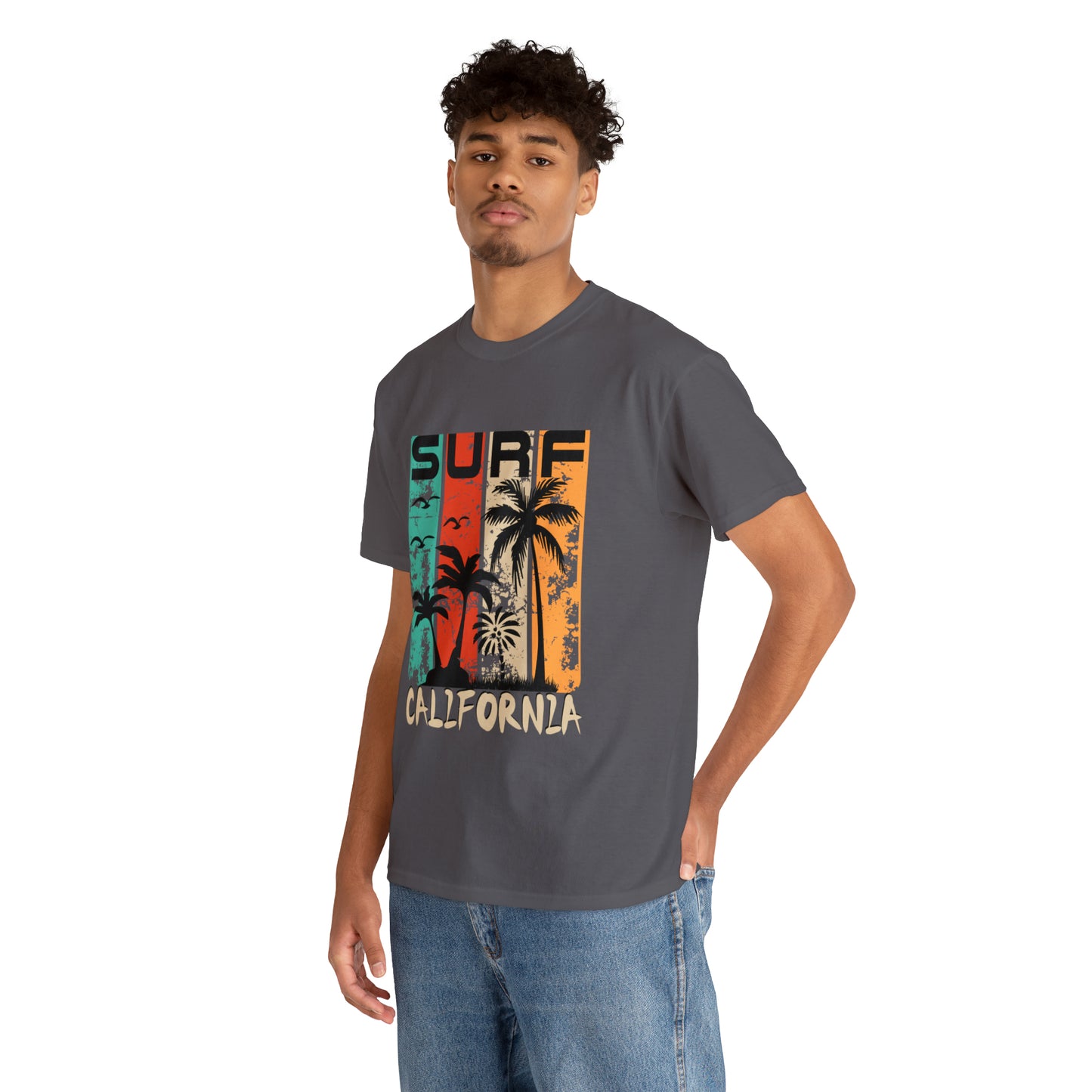 Surf California Cotton Tee