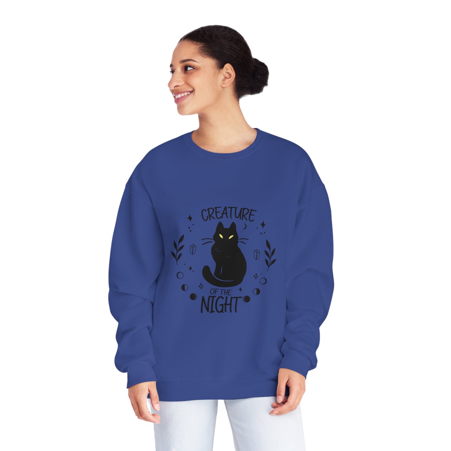 Creature Of The Night Crewneck Sweatshirt