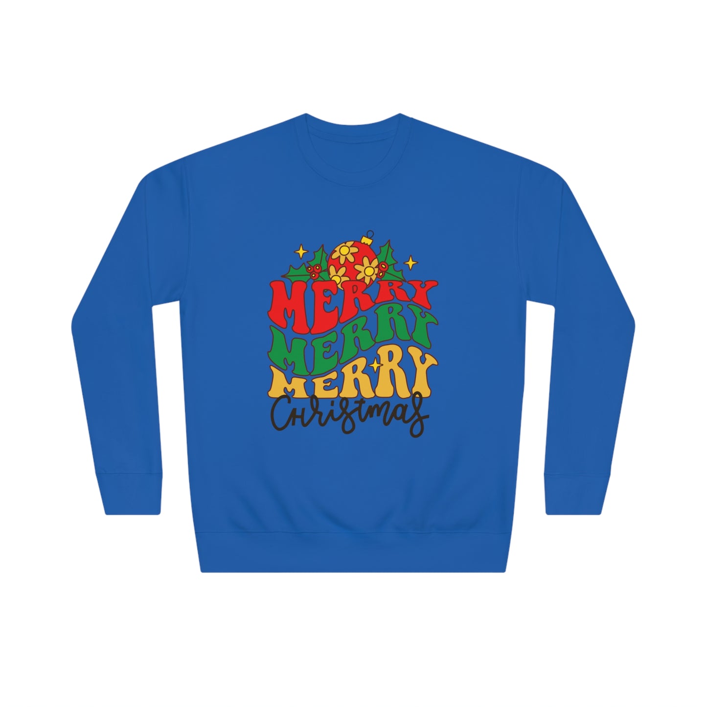 Unisex Merry Christmas Crew Sweatshirt