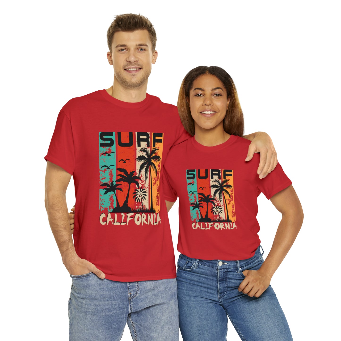 Surf California Cotton Tee