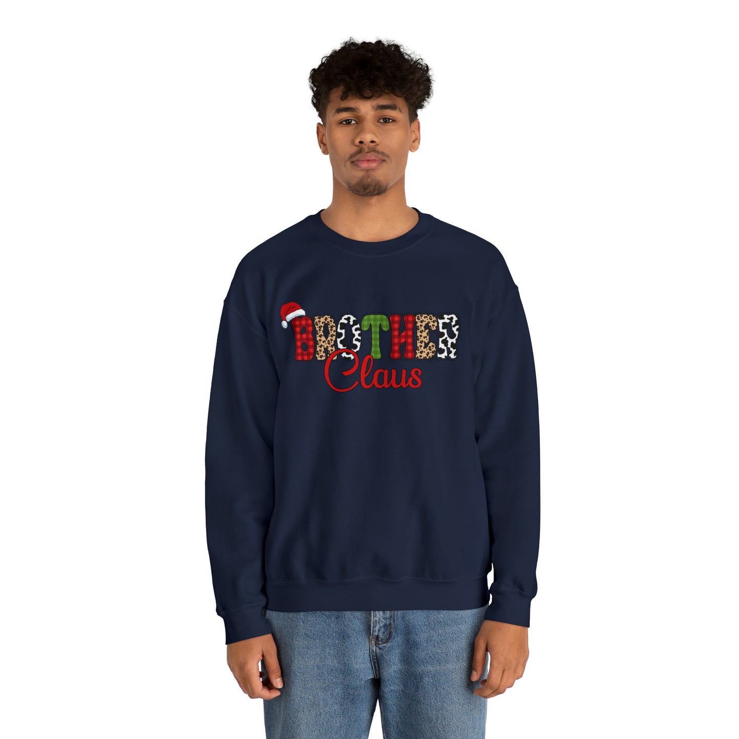 Brother Clause Christmas | Crewneck Sweatshirt | Family Crewneck Sweatshirt