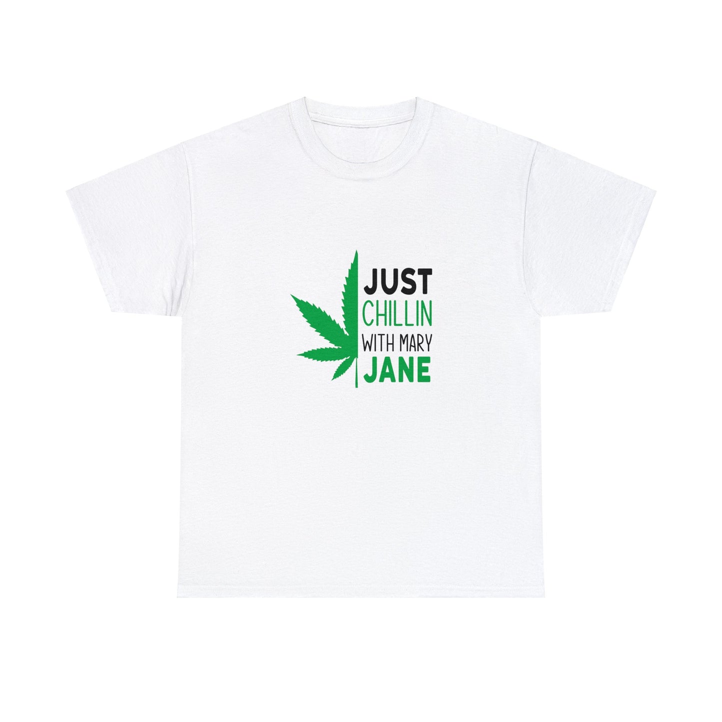 Just Chilling With Mary Jane | Cotton Tee | Unisex Sizing