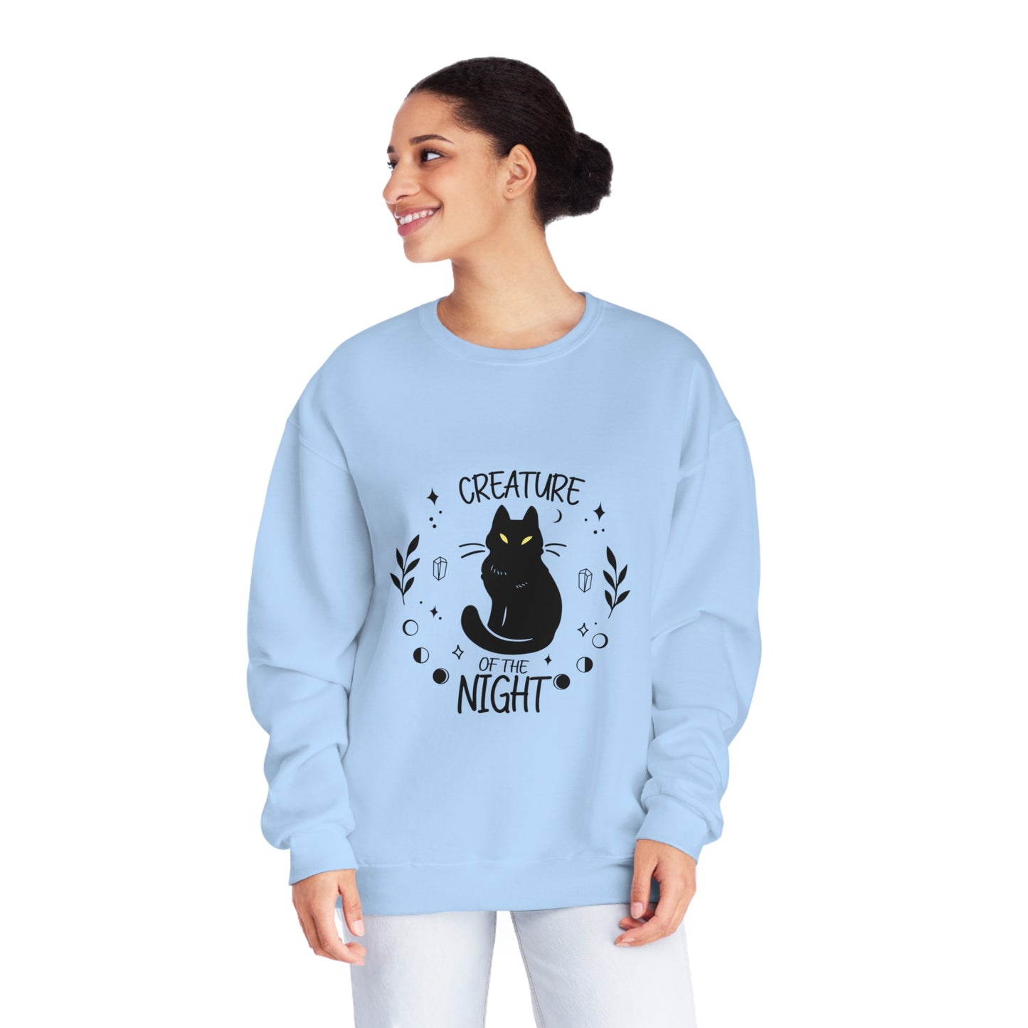 Creature Of The Night Crewneck Sweatshirt