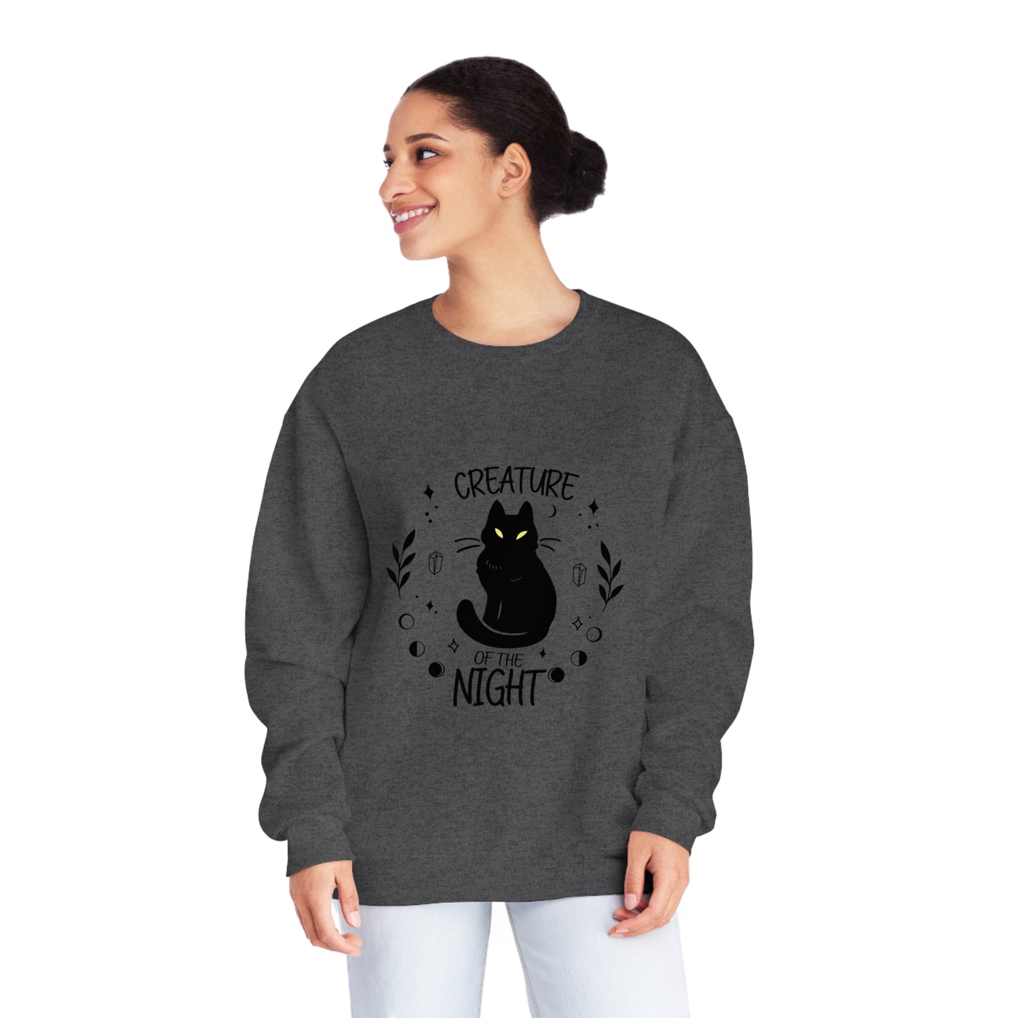 Creature Of The Night Crewneck Sweatshirt