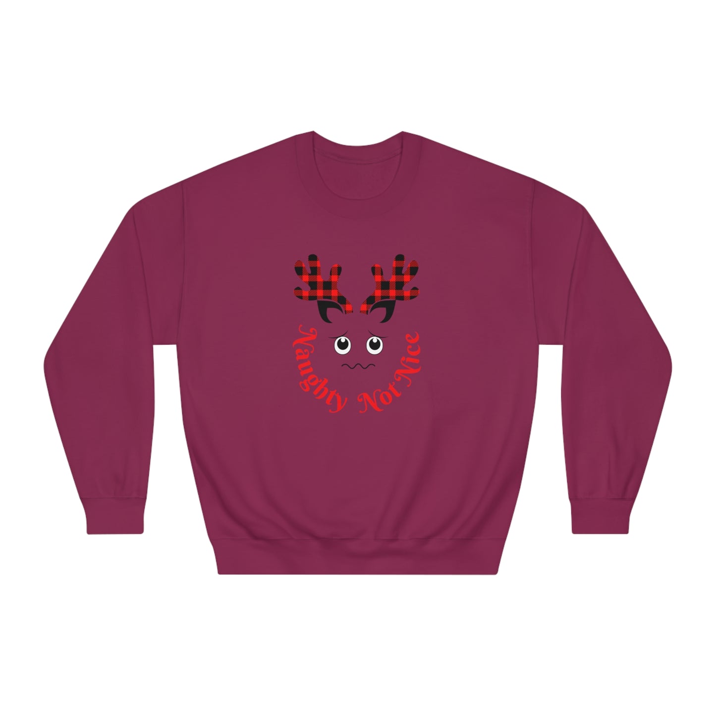 Naughty Not Nice | DryBlend® Crewneck Sweatshirt
