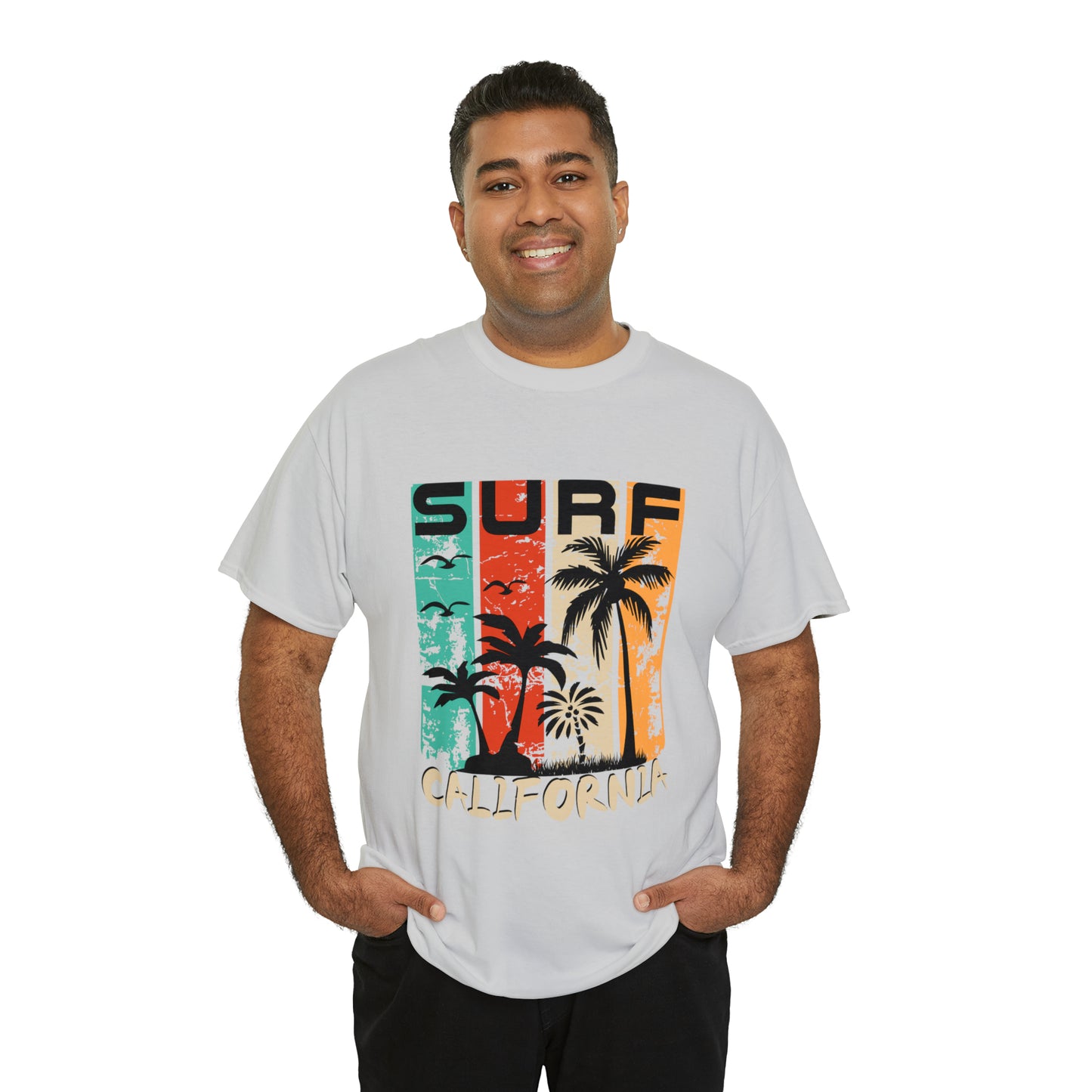Surf California Cotton Tee