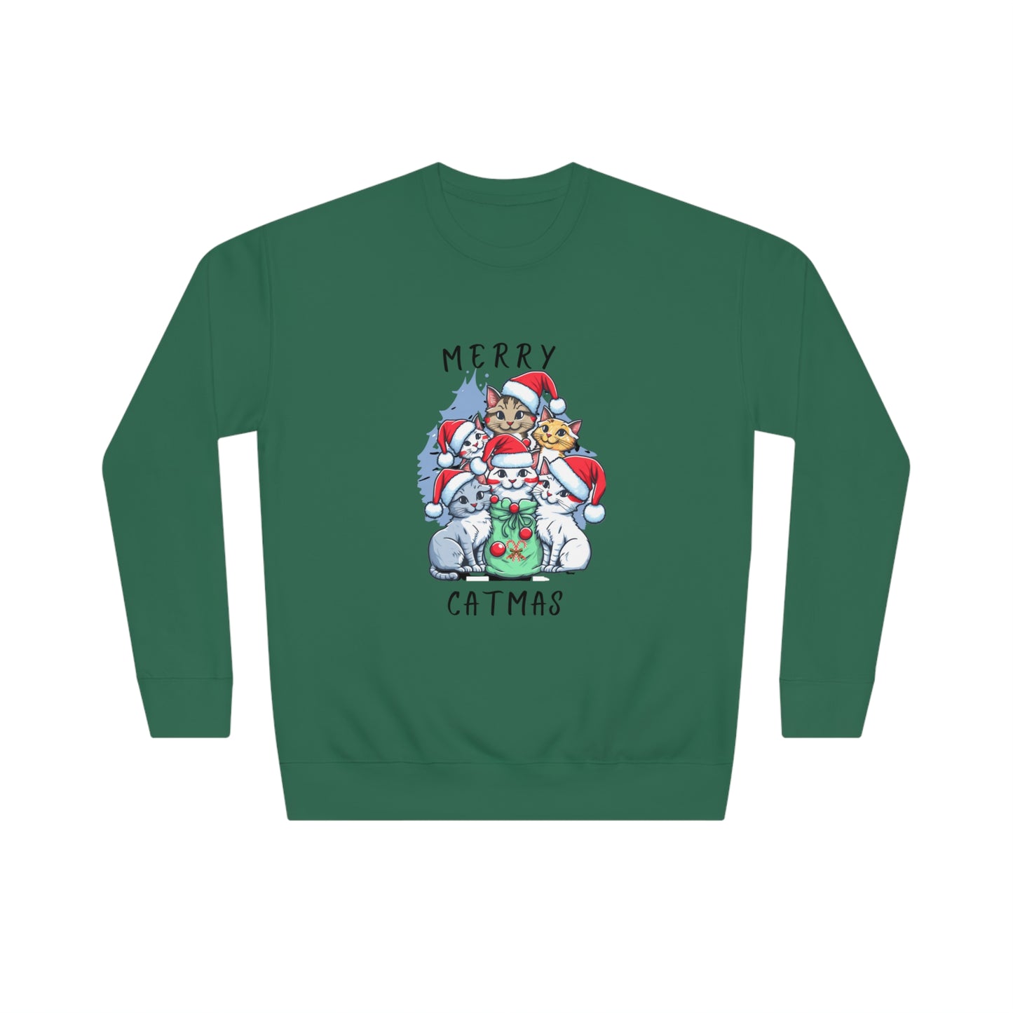 Merry Catmas Crew Sweatshirt