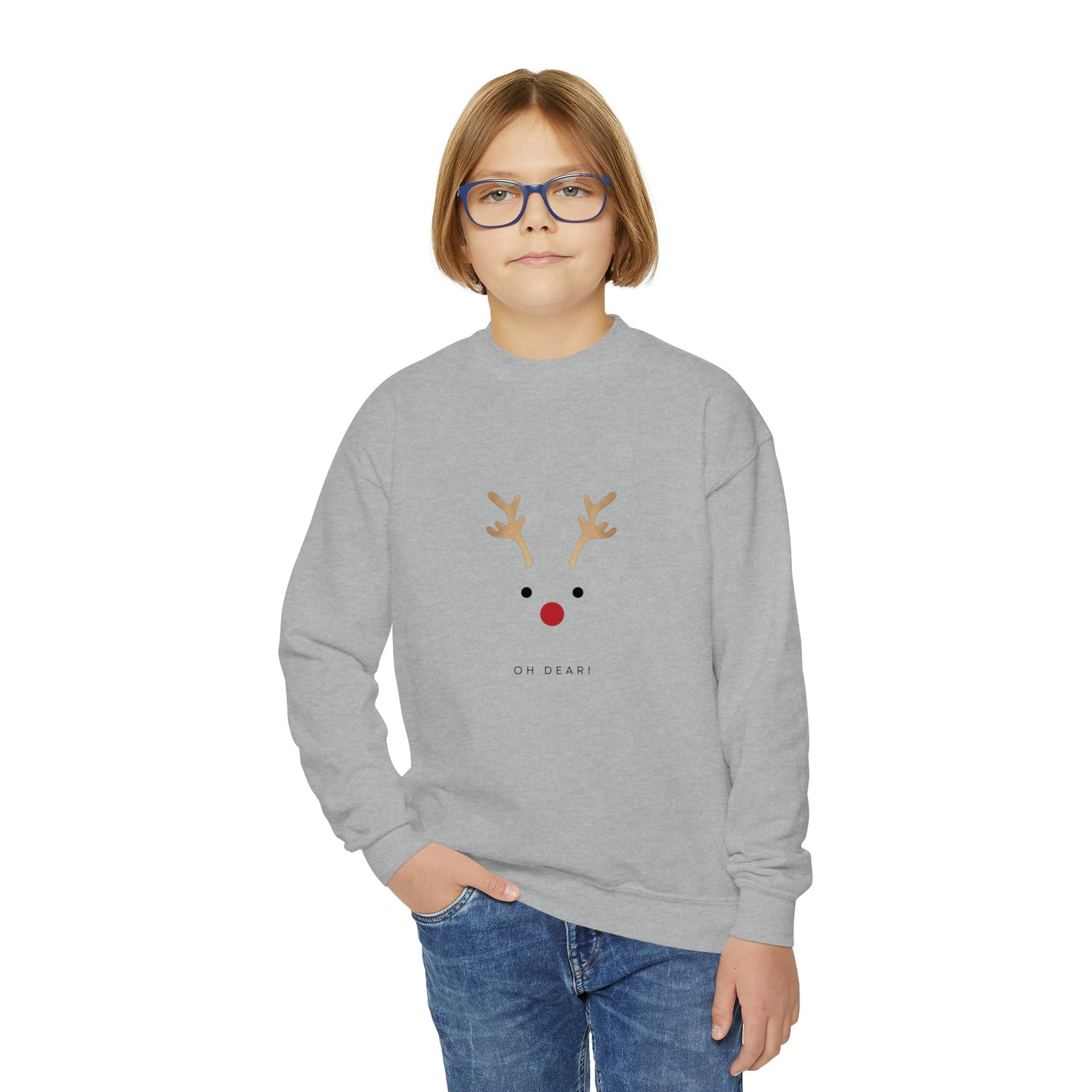 Unisex Oh Deer Crewneck Sweatshirt