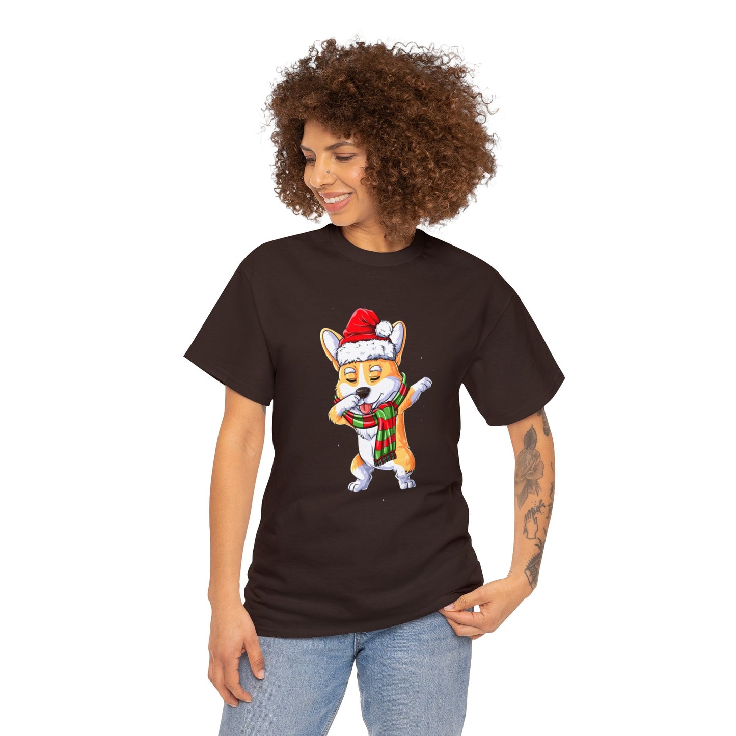 Doggie Dance Christmas Cotton Tee