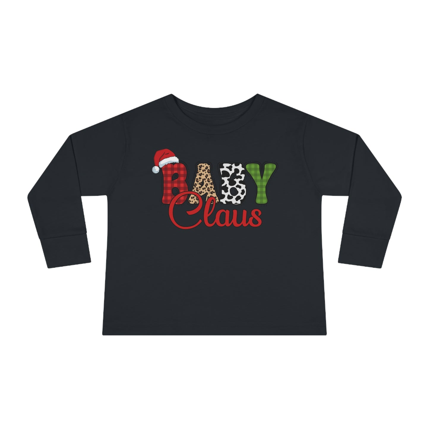 Baby Claus Toddler Christmas Long Sleeve Tee