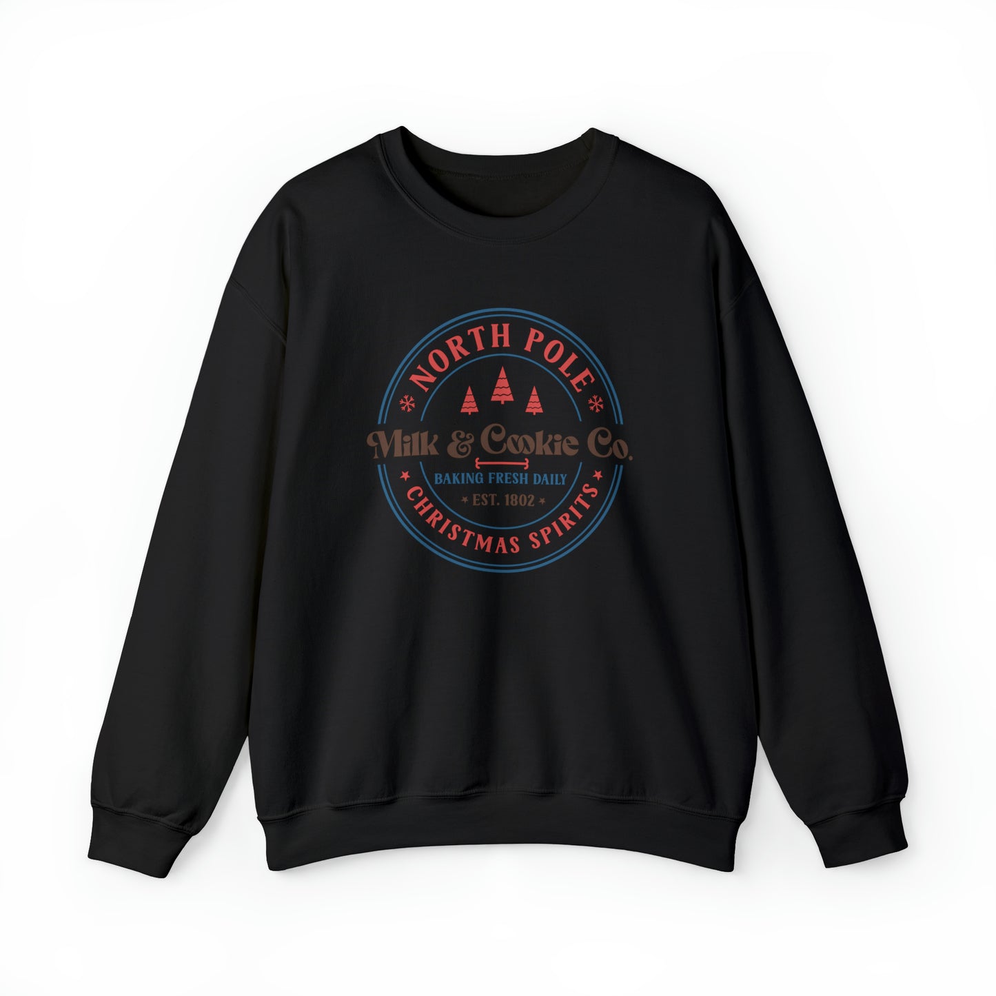 NorthPole Milk & Cookie Co. | Christmas Crewneck Sweatshirt