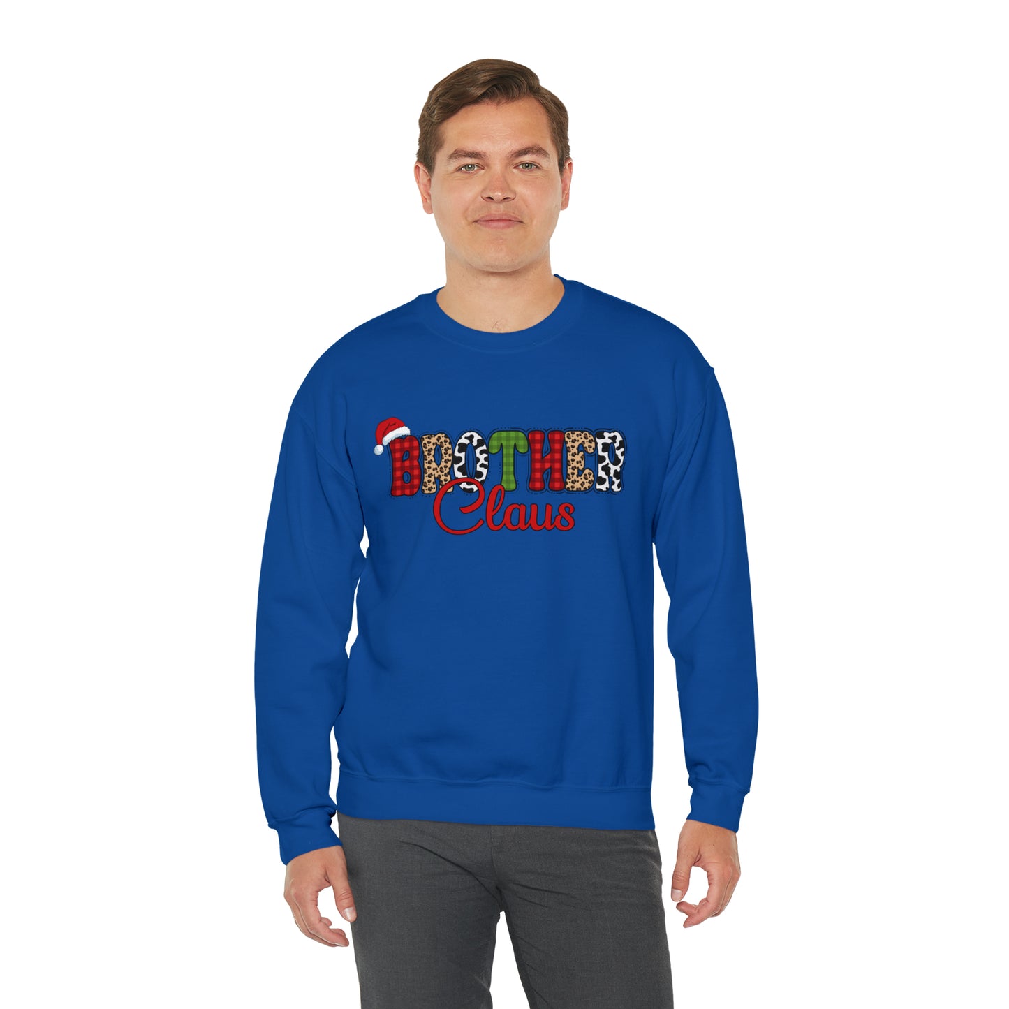 Brother Clause Christmas | Crewneck Sweatshirt | Family Crewneck Sweatshirt