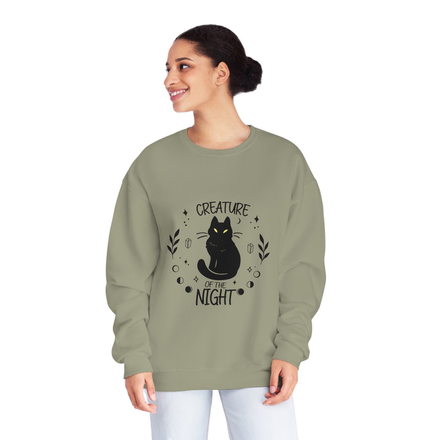 Creature Of The Night Crewneck Sweatshirt