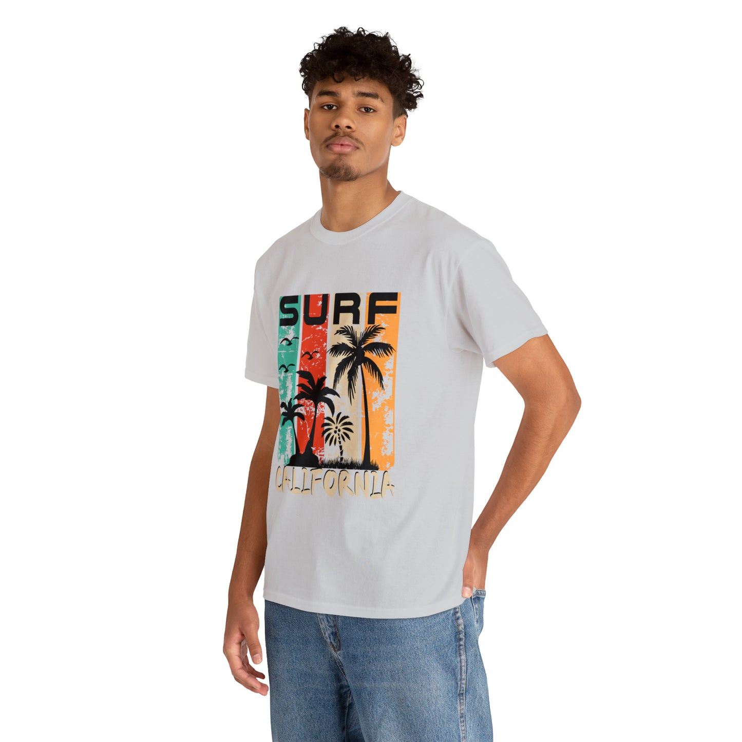 Surf California Cotton Tee