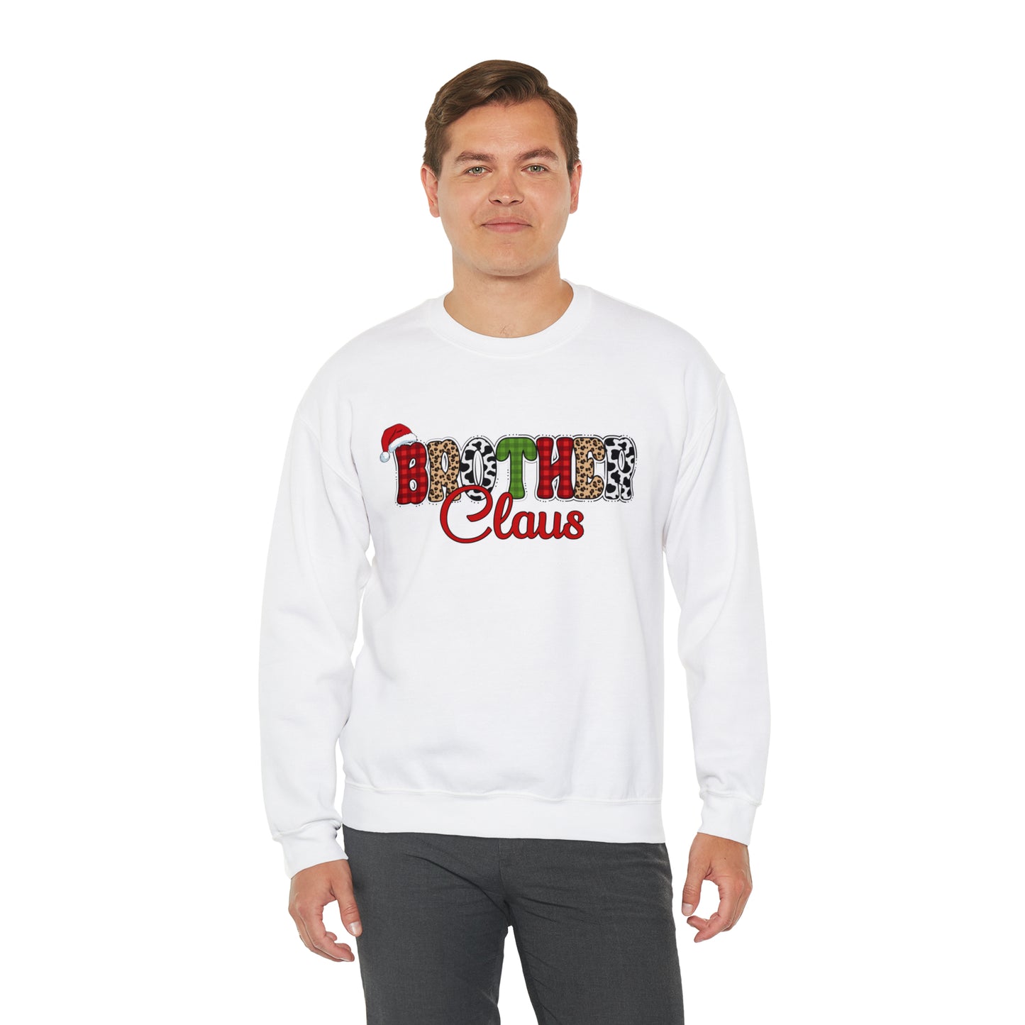 Brother Clause Christmas | Crewneck Sweatshirt | Family Crewneck Sweatshirt