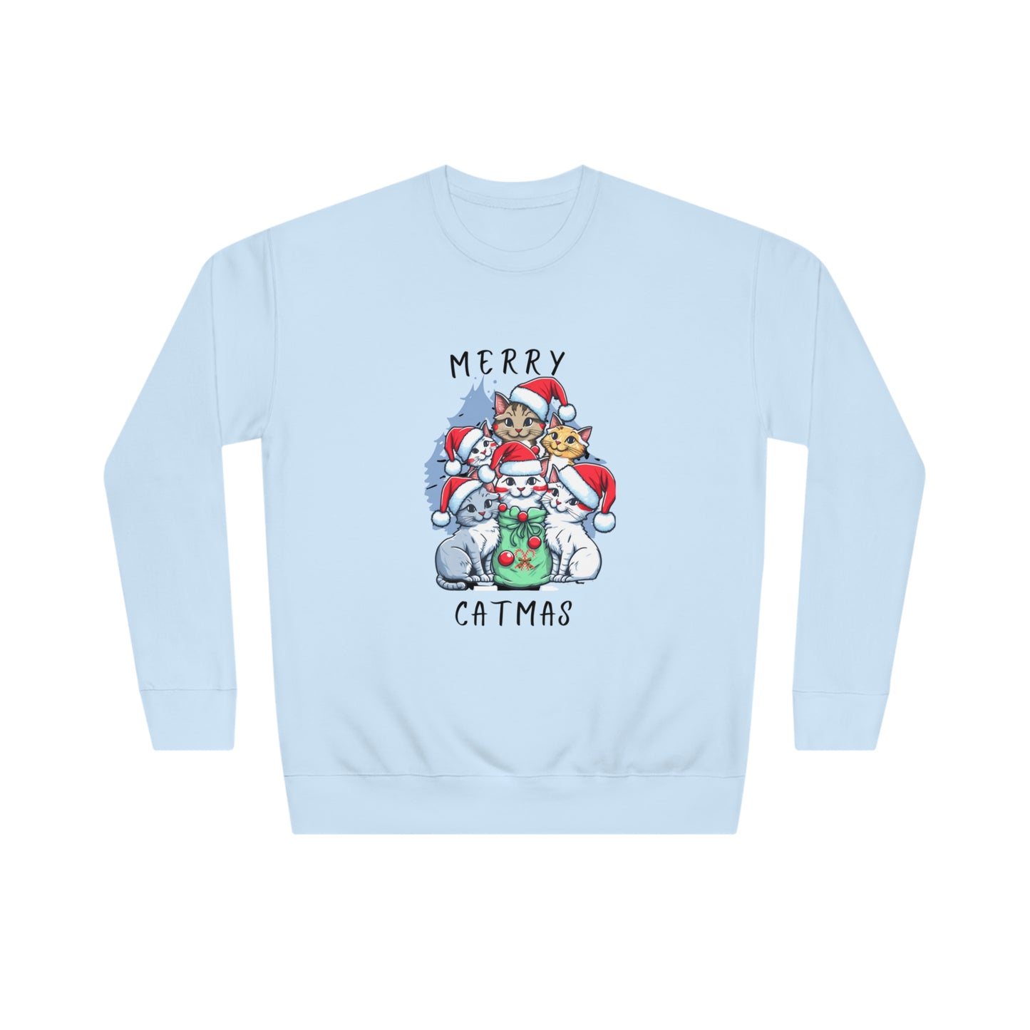 Merry Catmas Crew Sweatshirt