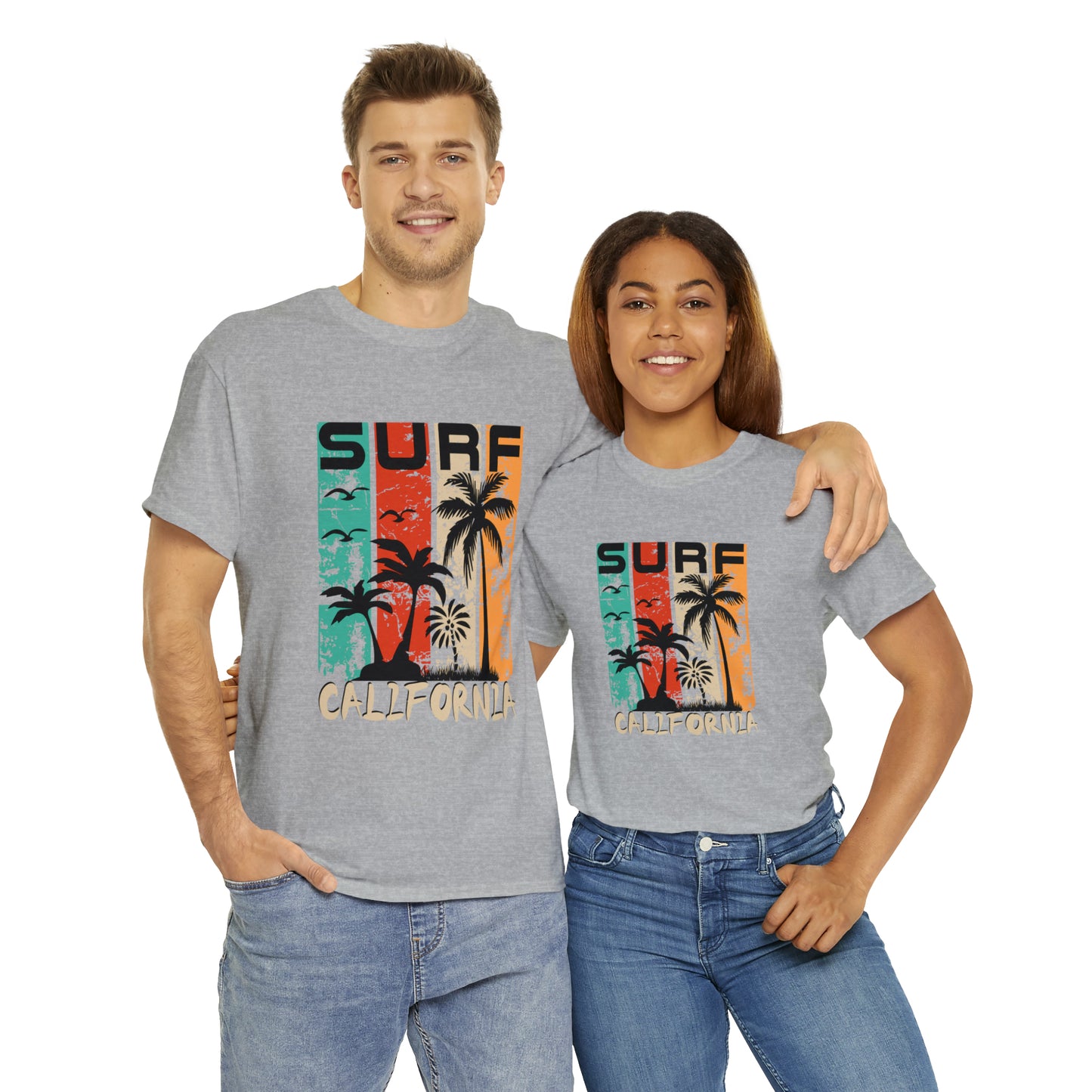 Surf California Cotton Tee